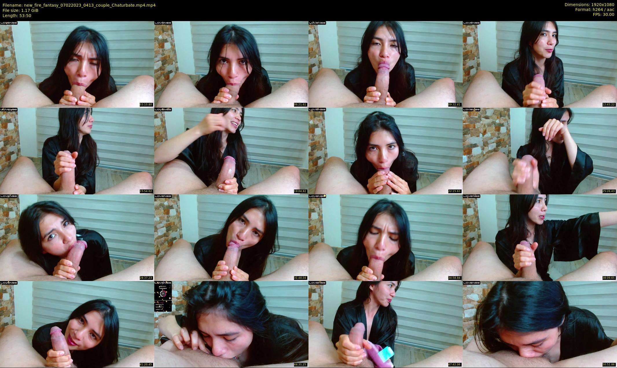 new_fire_fantasy — 54 minute Chaturbate couple cam show recording, 1080p, Feb 7, 2023