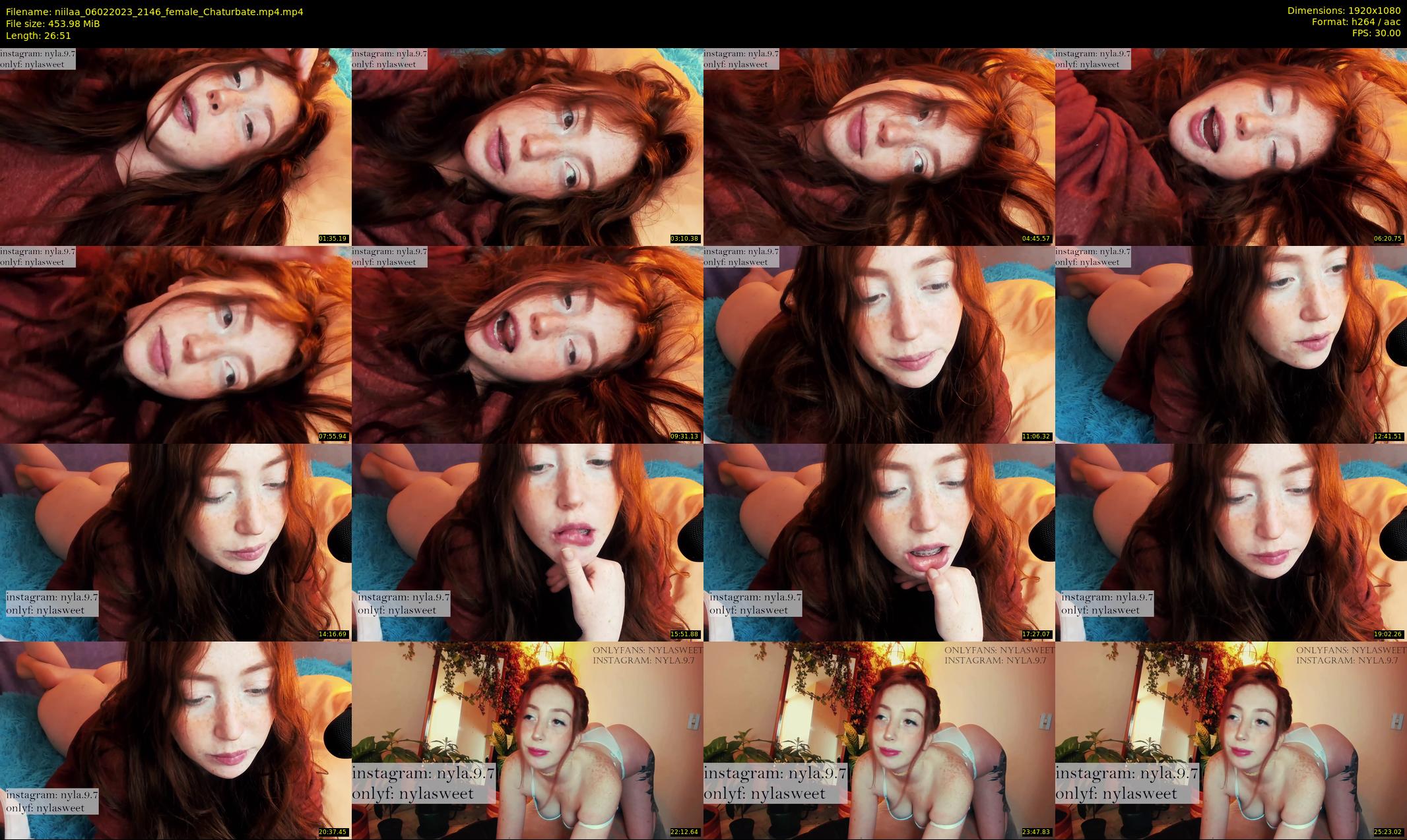 niilaa — 27 minute Chaturbate female cam show recording, 1080p, Feb 6, 2023