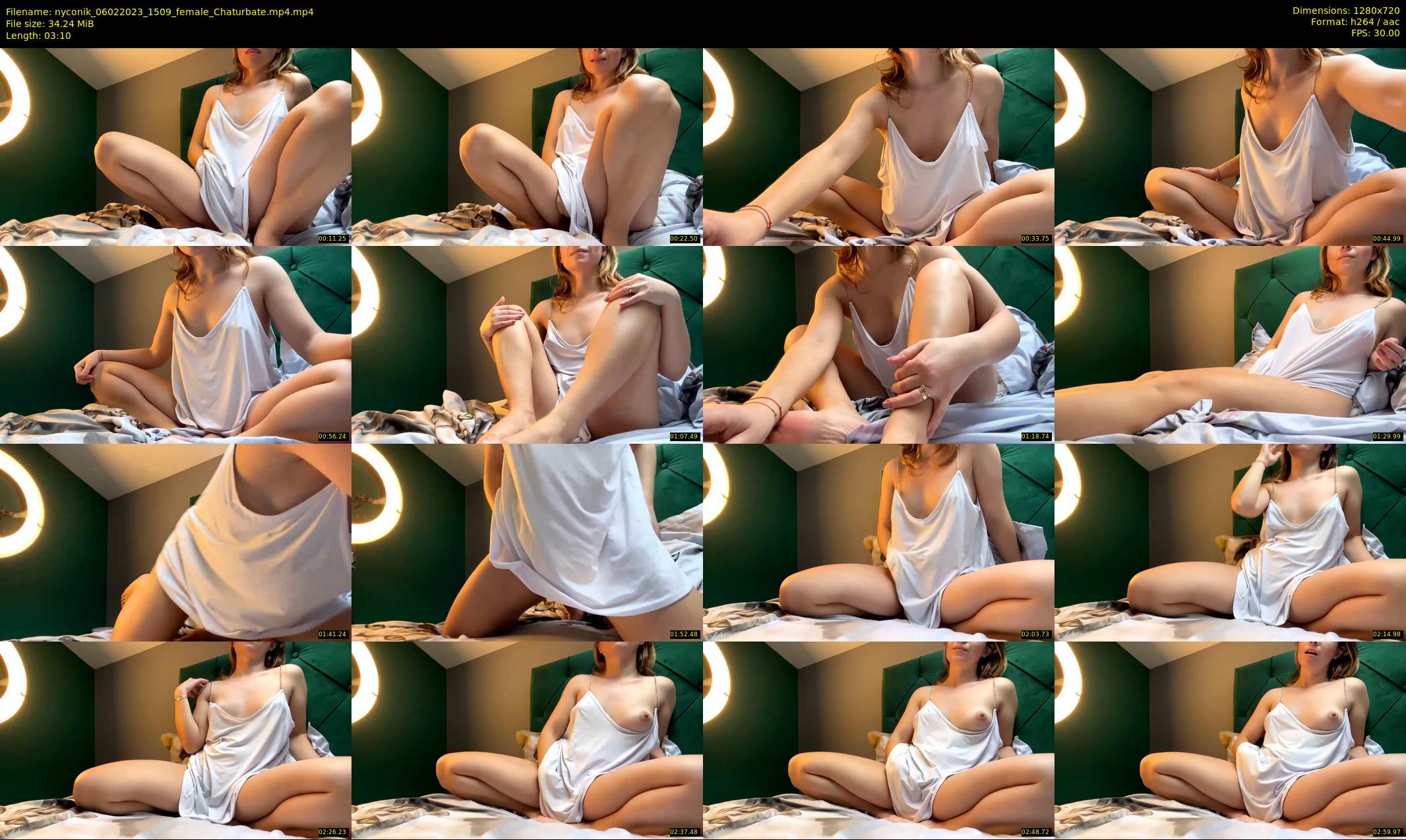 nyconik — 4 minute Chaturbate female cam show recording, 720p, Feb 6, 2023
