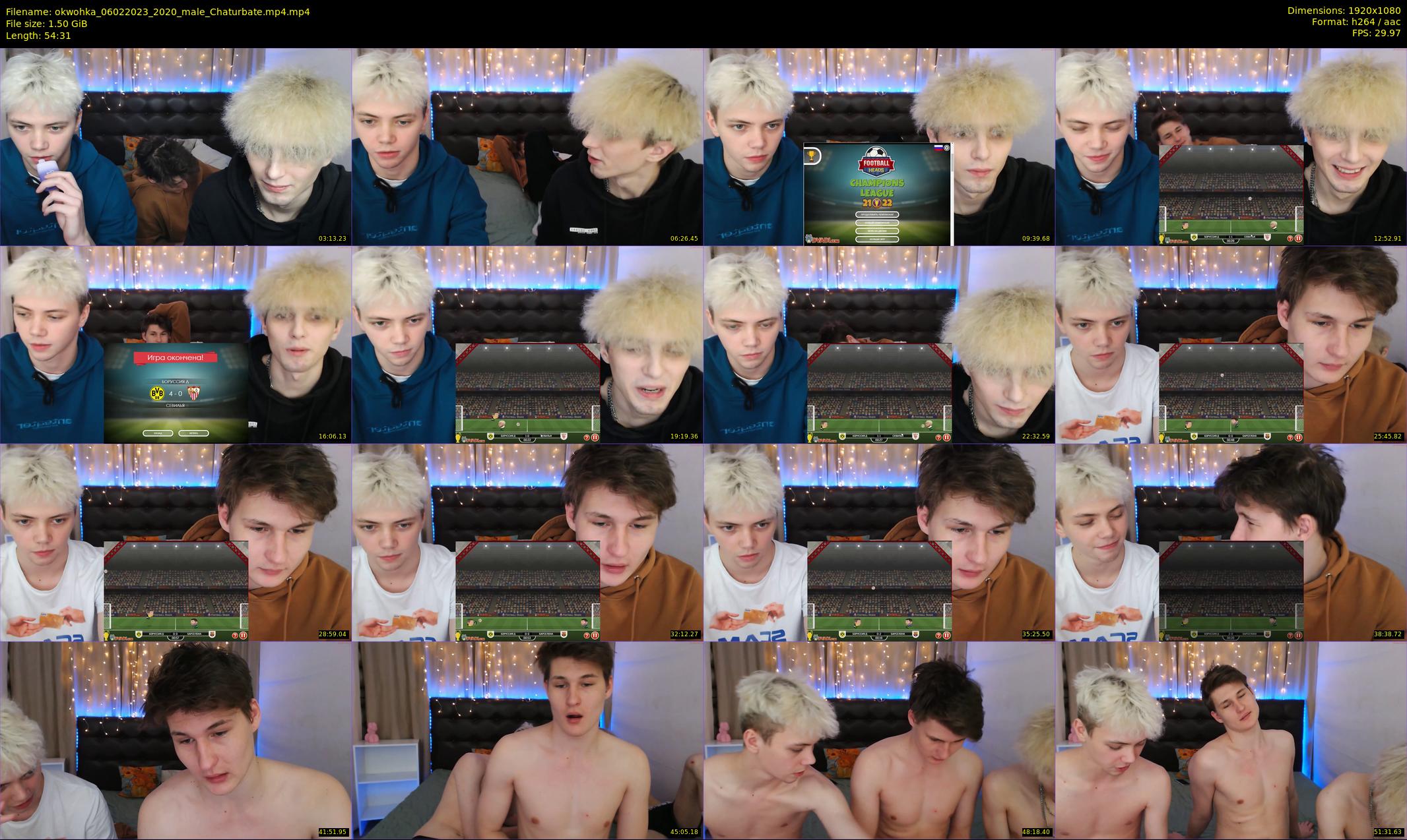 okwohka — 55 minute Chaturbate couple cam show recording, 1080p, Feb 6, 2023
