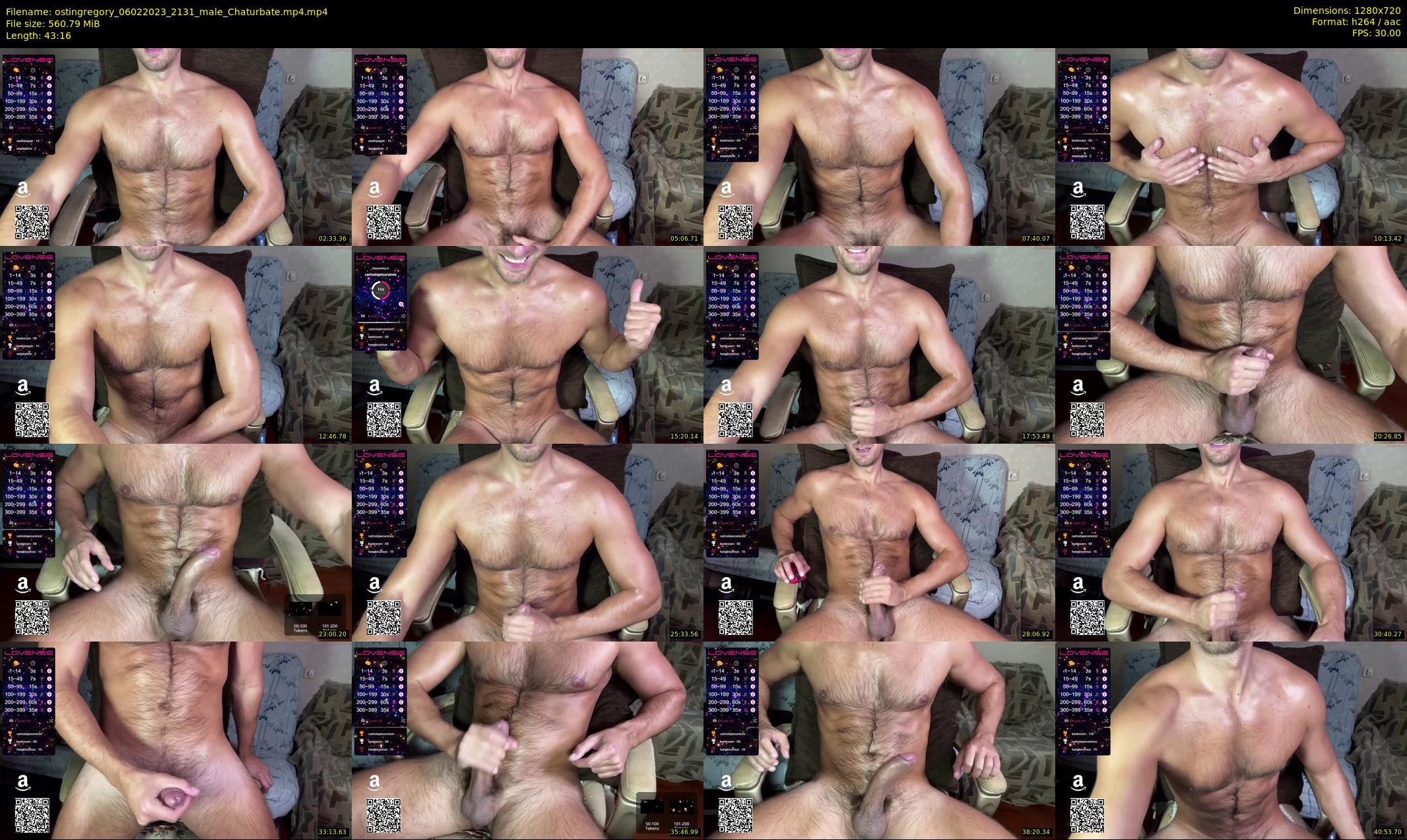 ostingregory — 44 minute Chaturbate male cam show recording, 720p, Feb 6, 2023