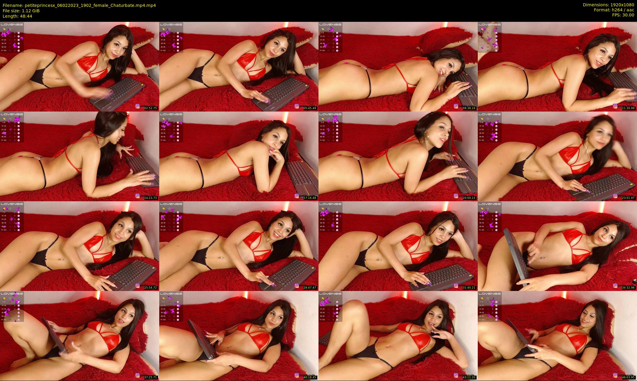 petiteprincesx — 49 minute Chaturbate female cam show recording, 1080p, Feb 6, 2023