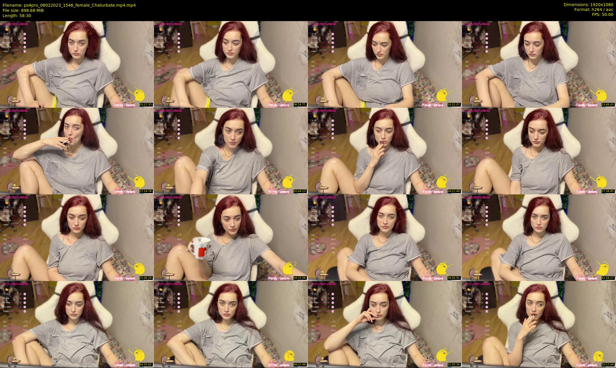 ps4pro — 59 minute Chaturbate female cam show recording, 1080p, Feb 6, 2023