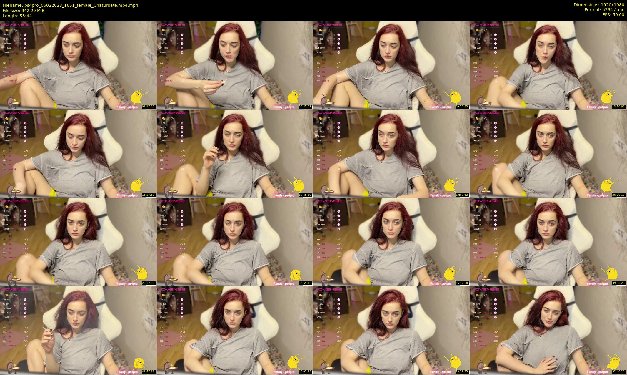ps4pro — 56 minute Chaturbate female cam show recording, 1080p, Feb 6, 2023