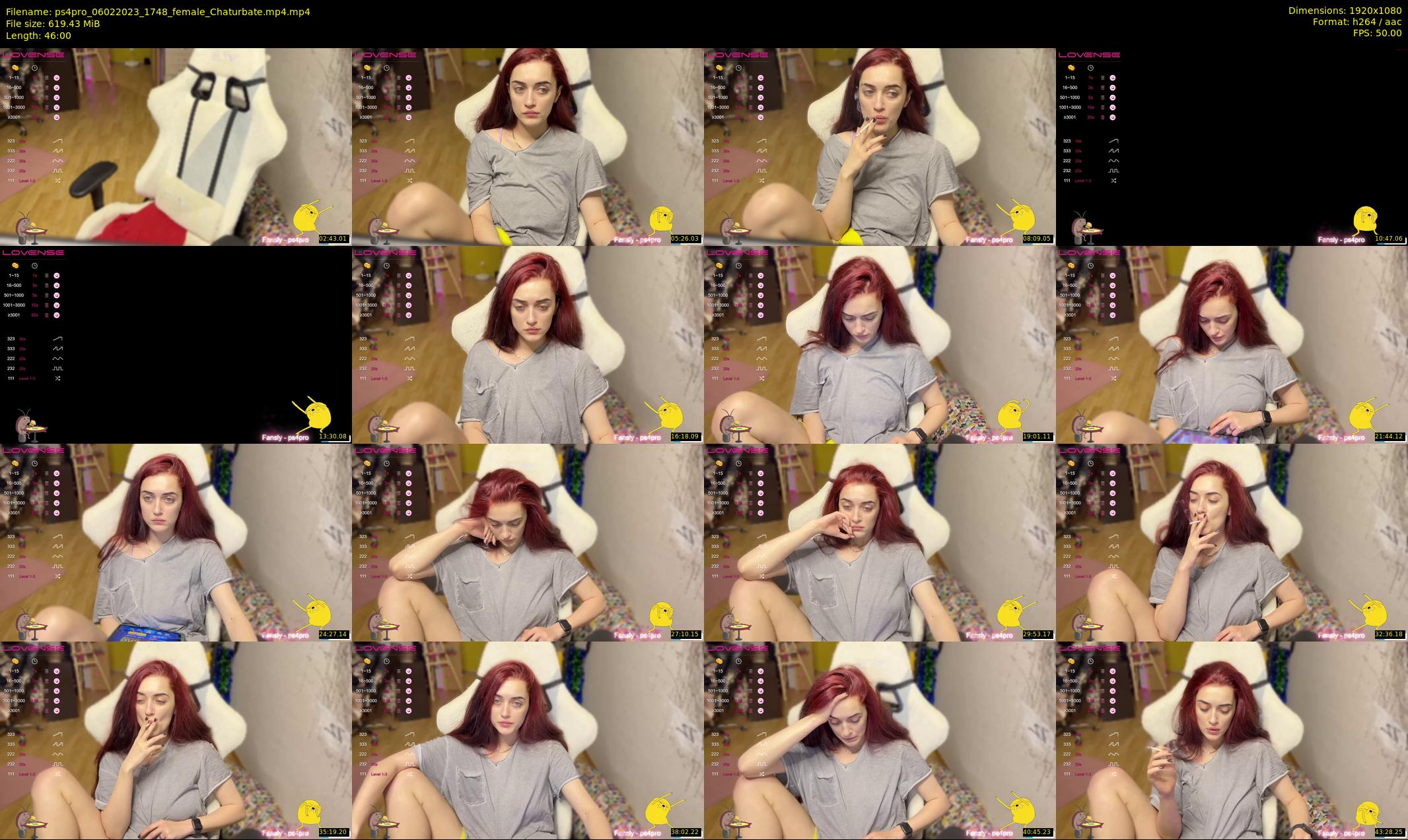 ps4pro — 46 minute Chaturbate female cam show recording, 1080p, Feb 6, 2023
