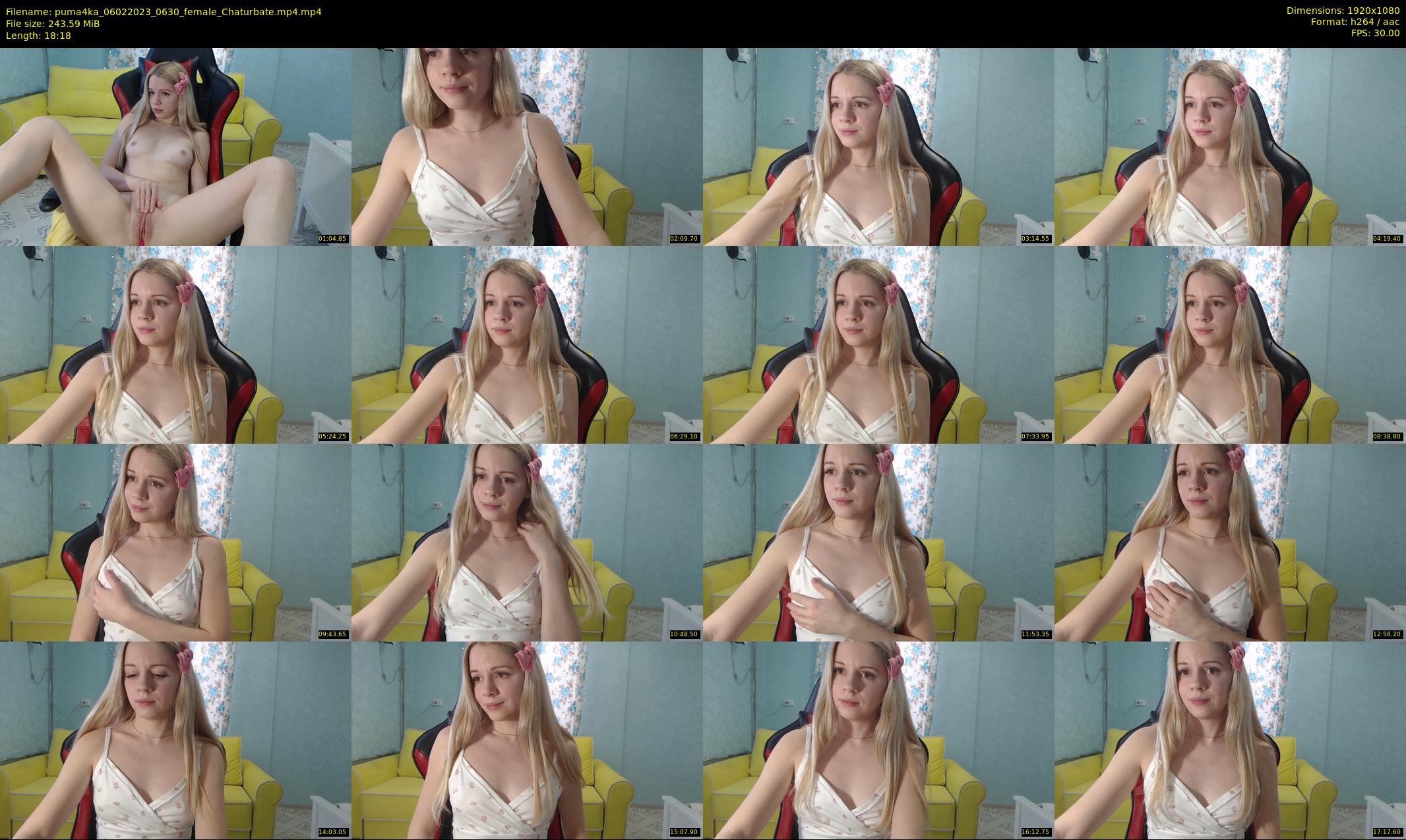 puma4ka — 19 minute Chaturbate female cam show recording, 1080p, Feb 6, 2023