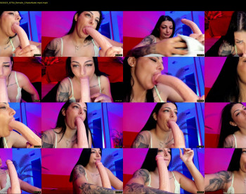 queen_of_deepthroat — 22 minute Chaturbate female cam show recording, 1080p, Feb 6, 2023