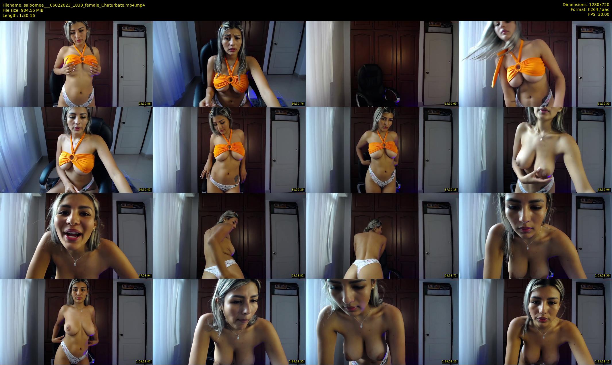 saloomee__ — 91 minute Chaturbate female cam show recording, 720p, Feb 6, 2023