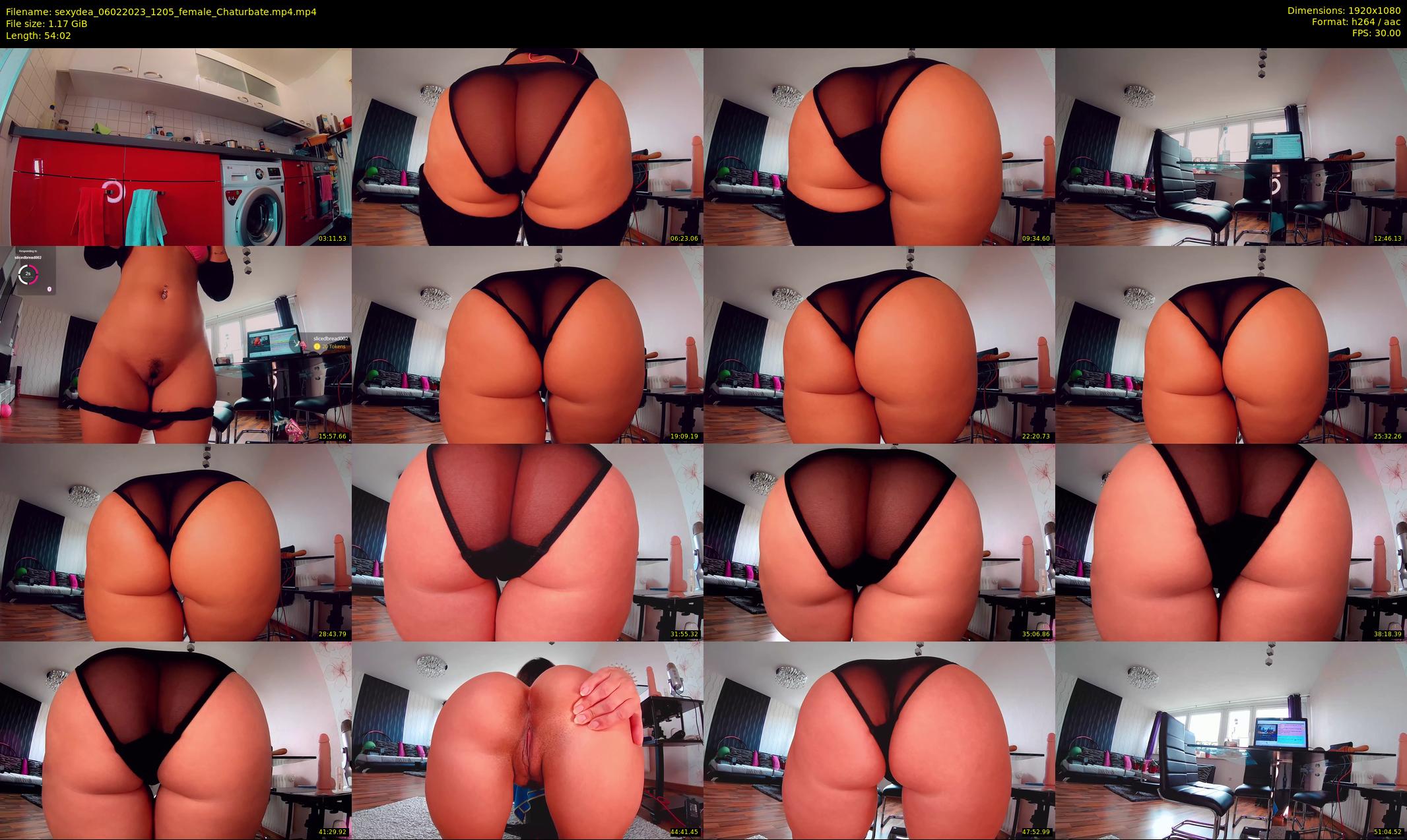 sexydea — 55 minute Chaturbate female cam show recording, 1080p, Feb 6, 2023