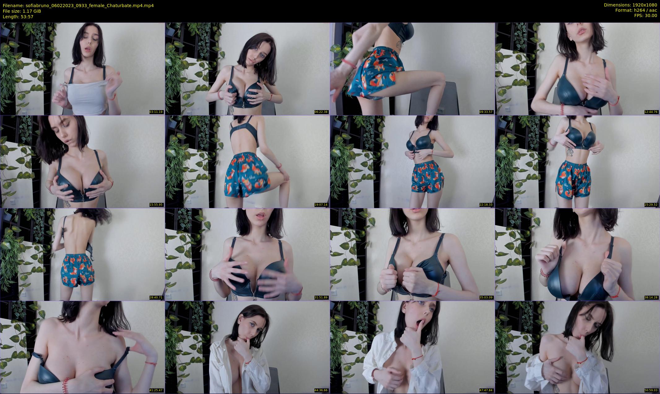 sofiabruno — 54 minute Chaturbate female cam show recording, 1080p, Feb 6, 2023