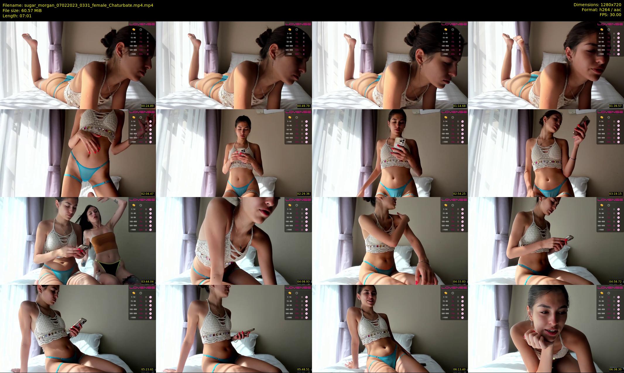 sugar_morgan — 8 minute Chaturbate female cam show recording, 720p, Feb 7, 2023