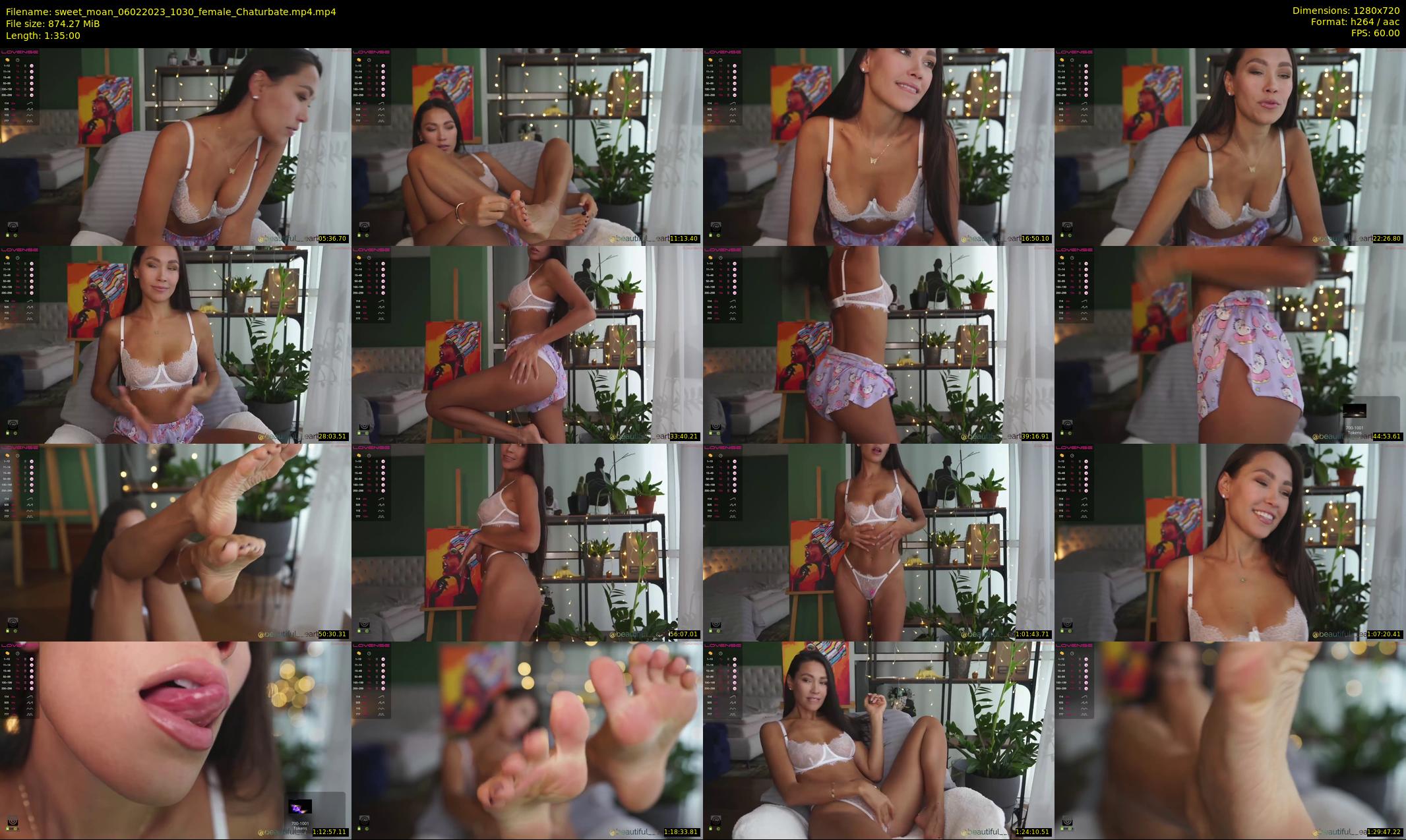 sweet_moan — 95 minute Chaturbate female cam show recording, 720p, Feb 6, 2023