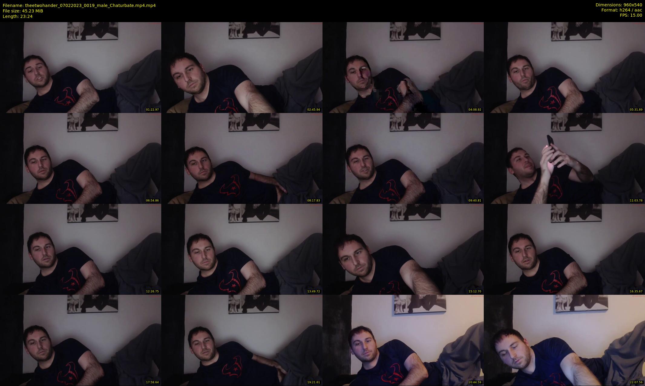 theetwohander — 24 minute Chaturbate male cam show recording, 480p, Feb 7, 2023