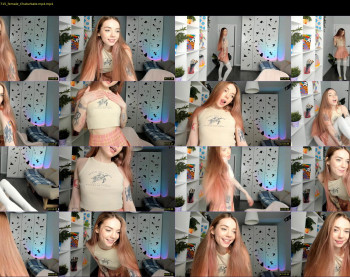 thisisamelia — 54 minute Chaturbate female cam show recording, 1080p, Feb 6, 2023