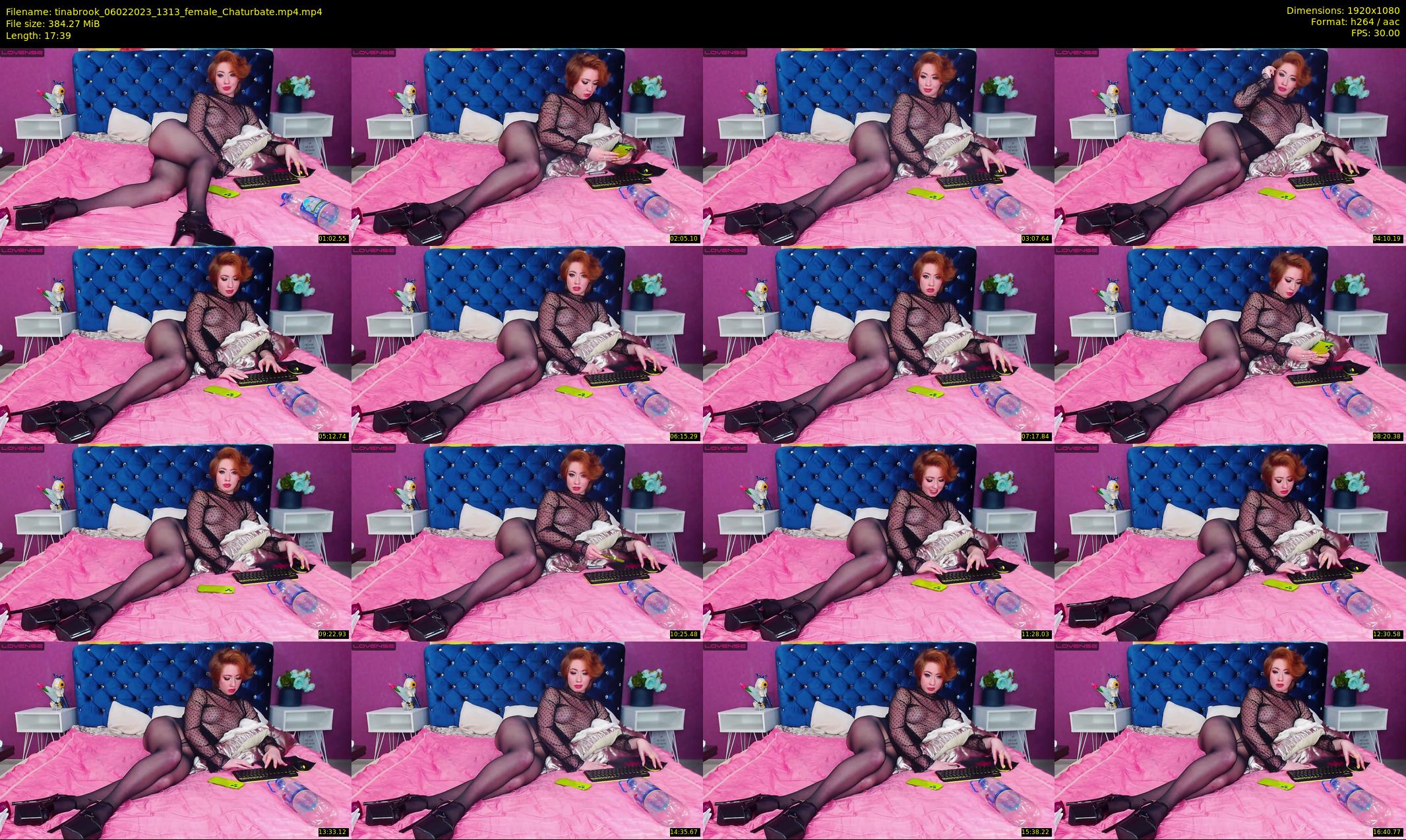 tinabrook — 18 minute Chaturbate female cam show recording, 1080p, Feb 6, 2023