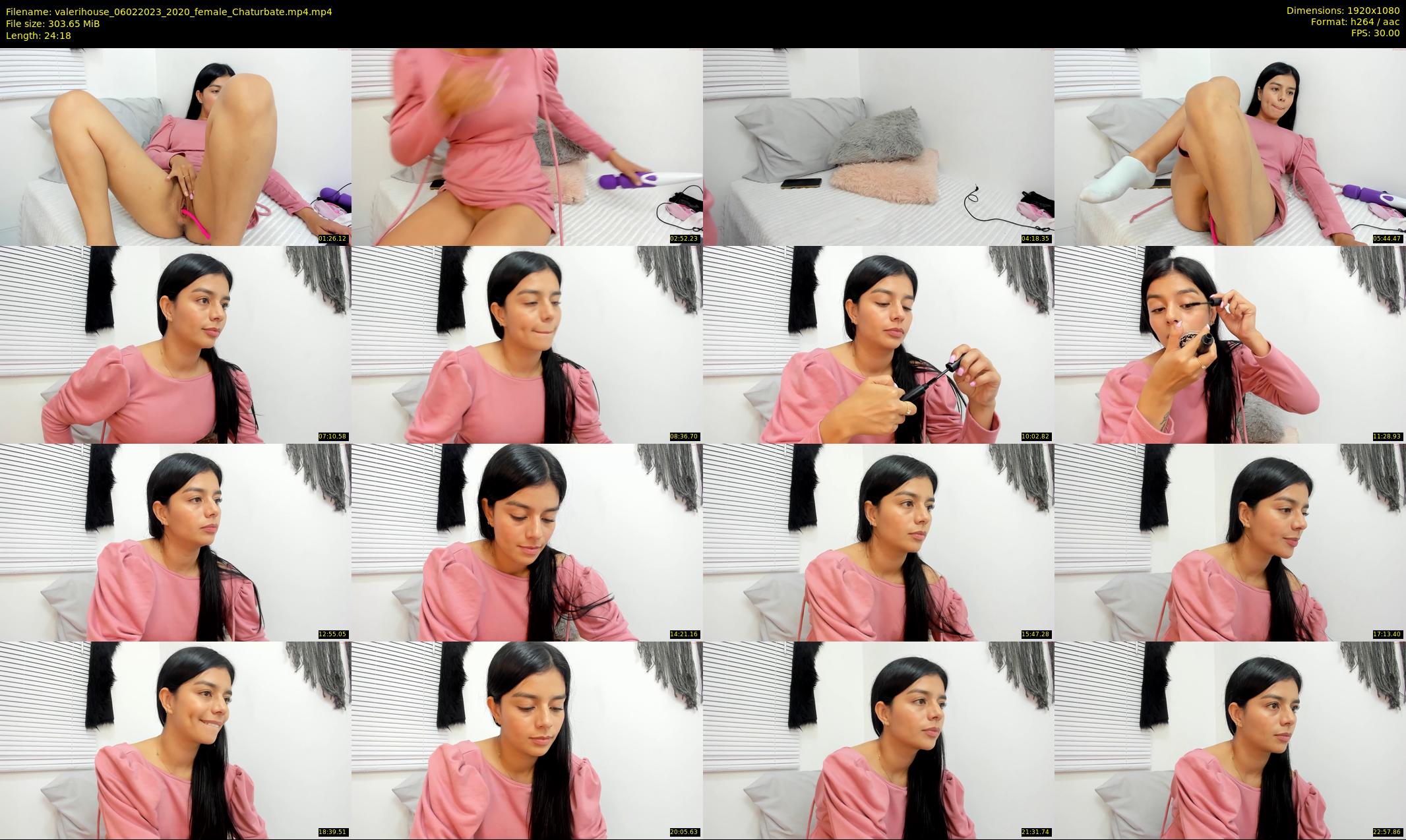 valerihouse — 25 minute Chaturbate female cam show recording, 1080p, Feb 6, 2023