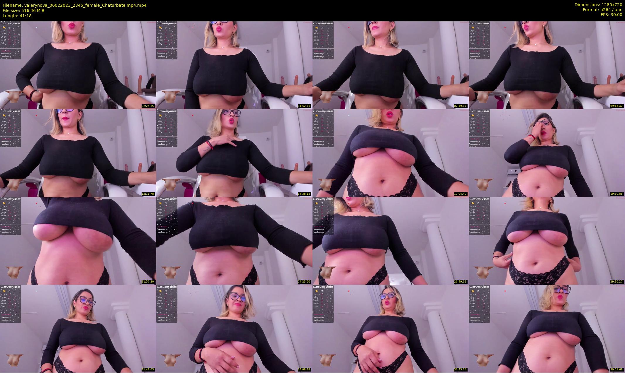 valerynova — 42 minute Chaturbate female cam show recording, 720p, Feb 6, 2023
