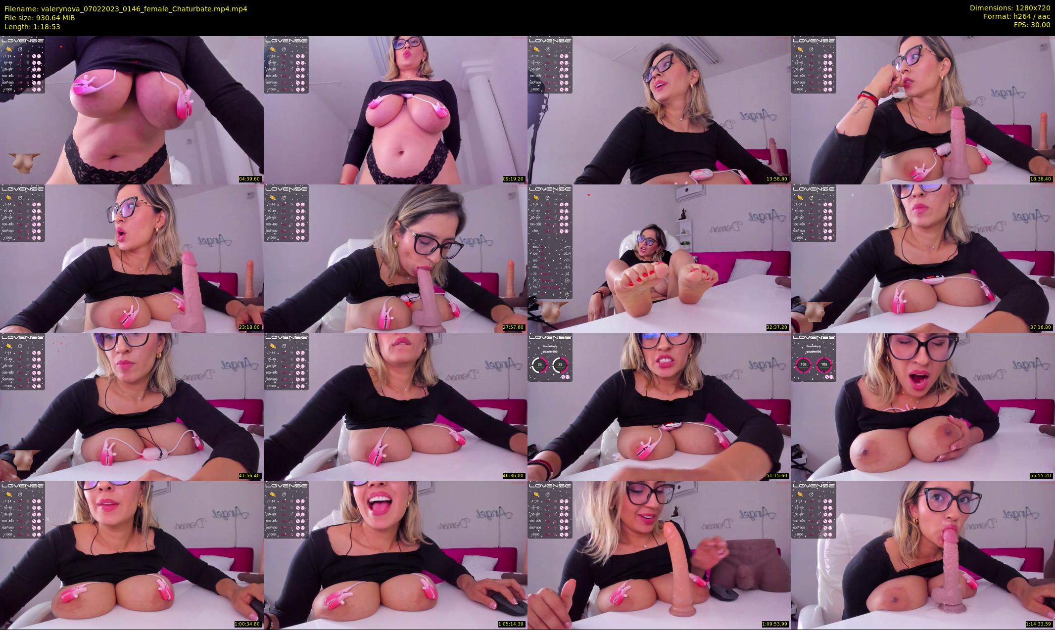 valerynova — 79 minute Chaturbate female cam show recording, 720p, Feb 7, 2023