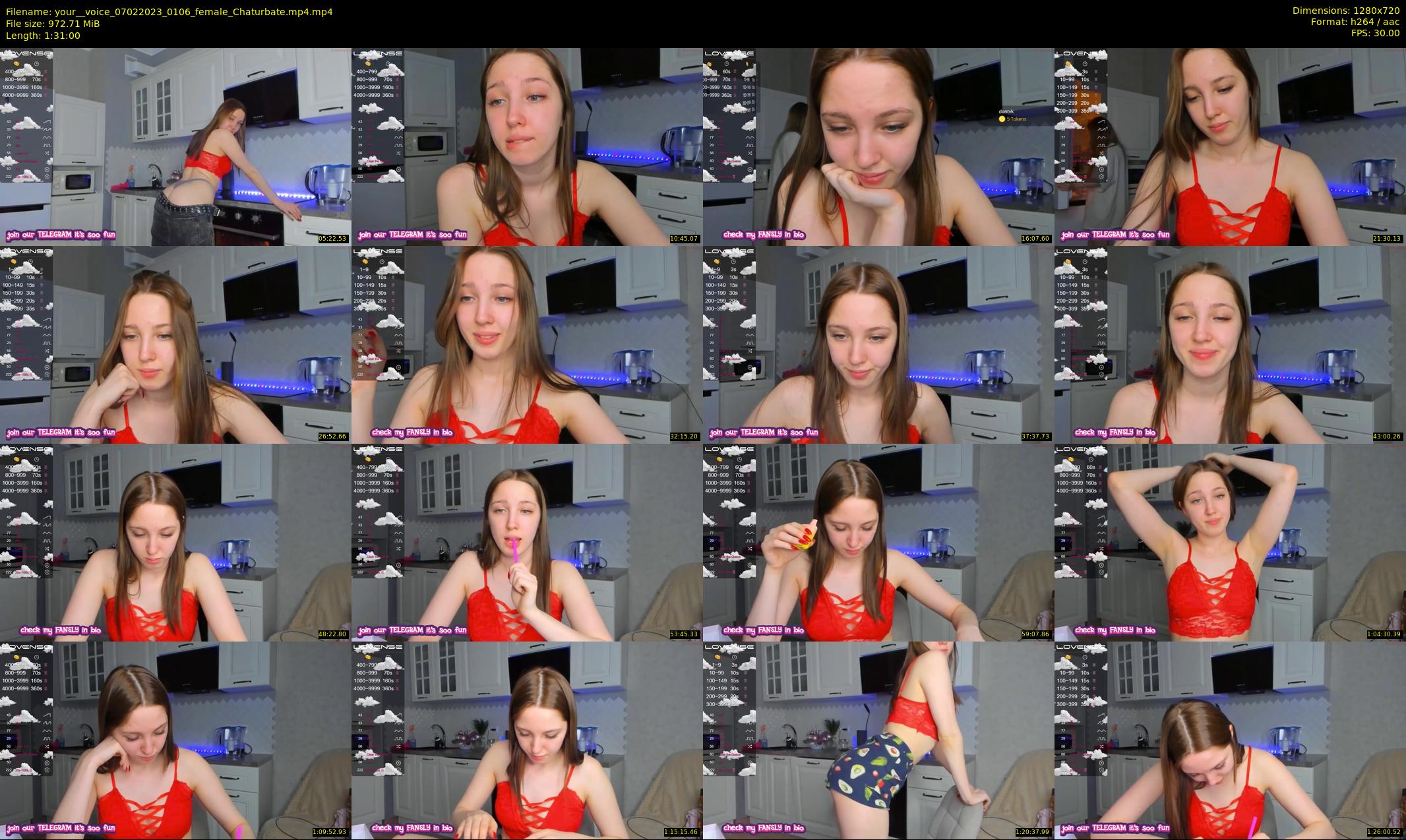 your__voice — 91 minute Chaturbate female cam show recording, 720p, Feb 7, 2023