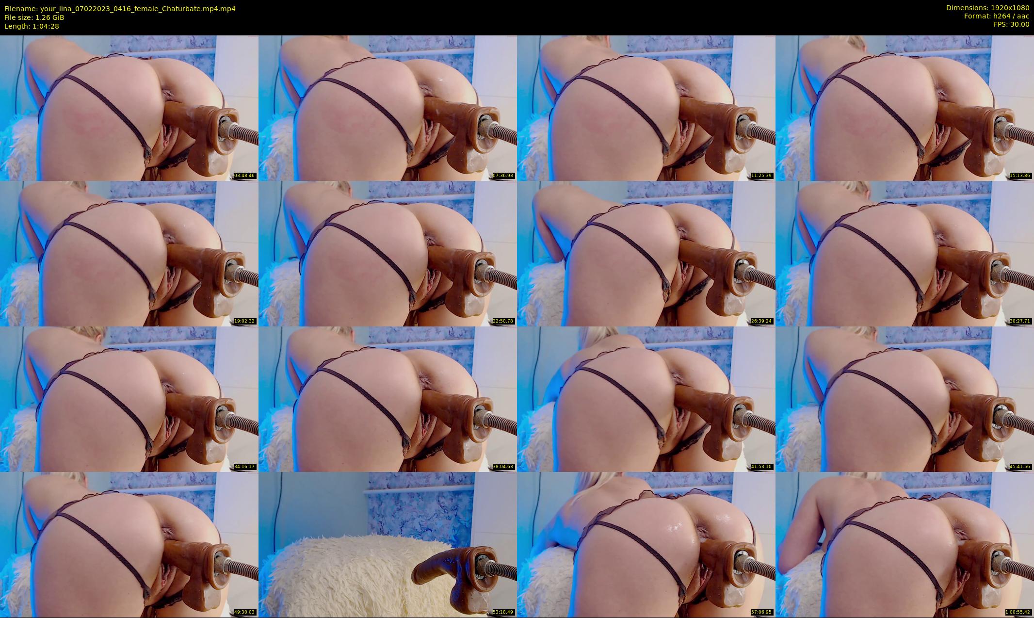 your_lina — 65 minute Chaturbate female cam show recording, 1080p, Feb 7, 2023