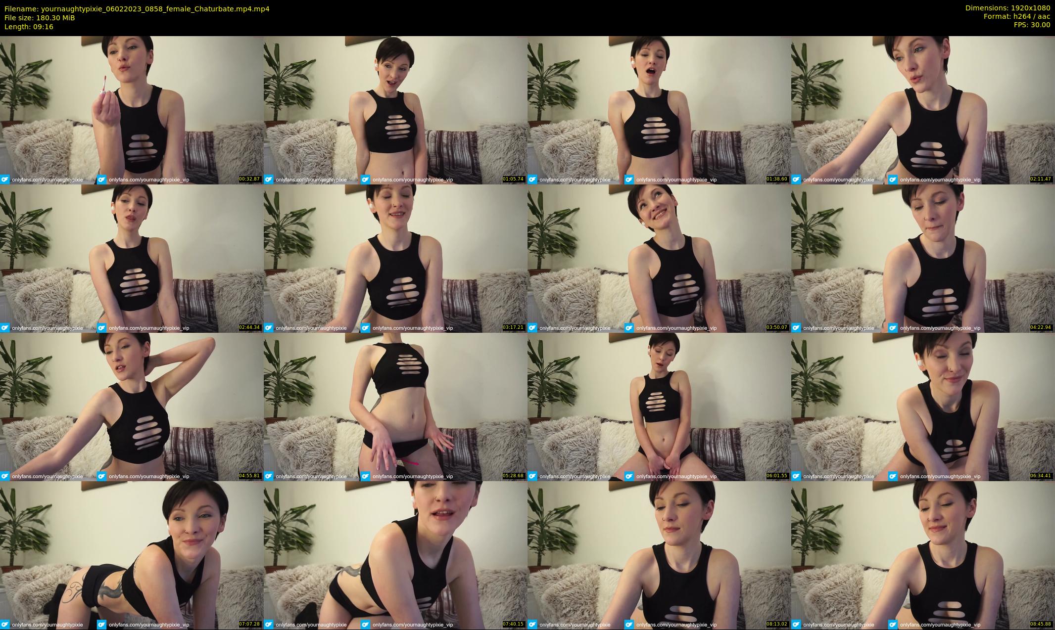 yournaughtypixie — 10 minute Chaturbate couple cam show recording, 1080p, Feb 6, 2023