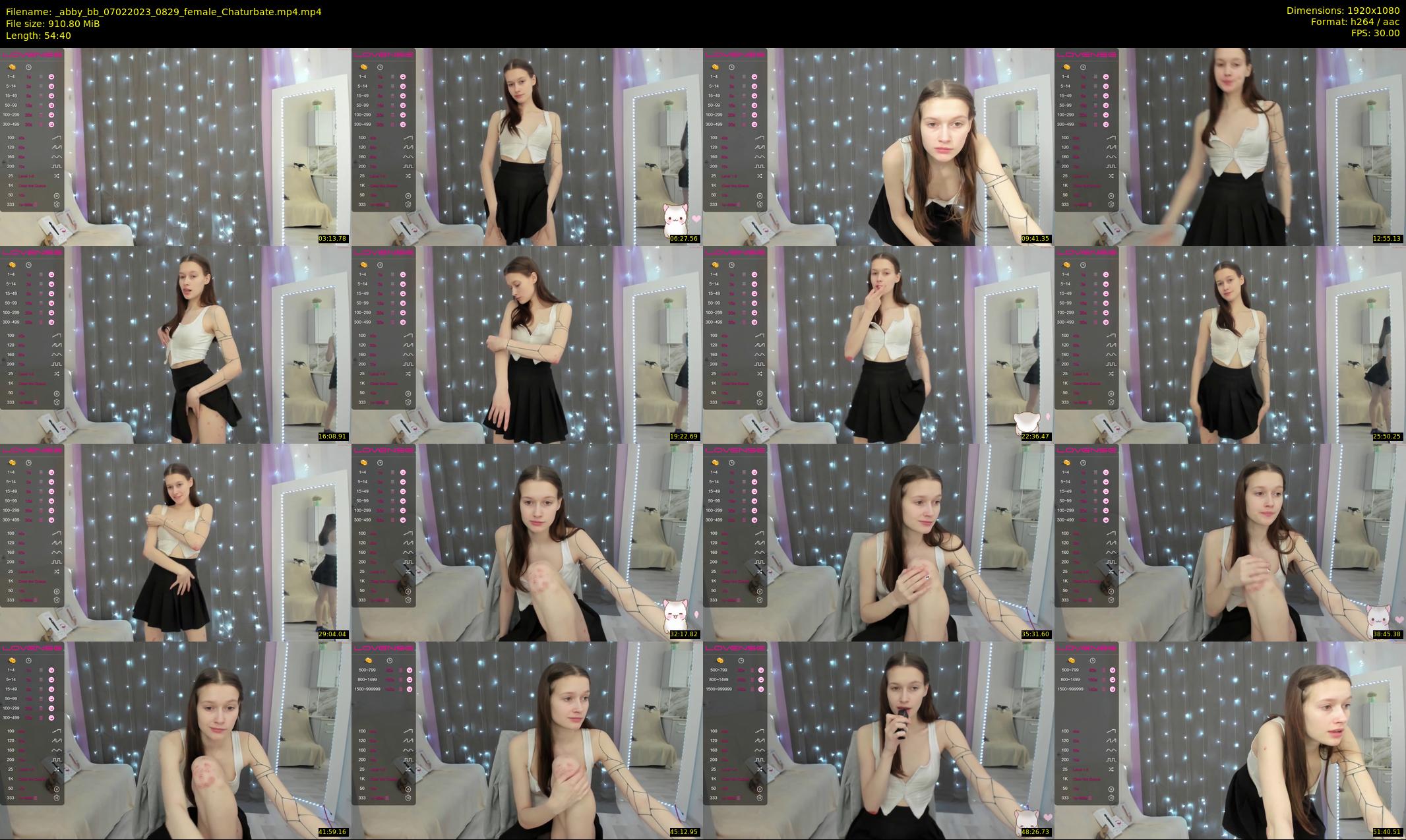 _abby_bb — 55 minute Chaturbate female cam show recording, 1080p, Feb 7, 2023