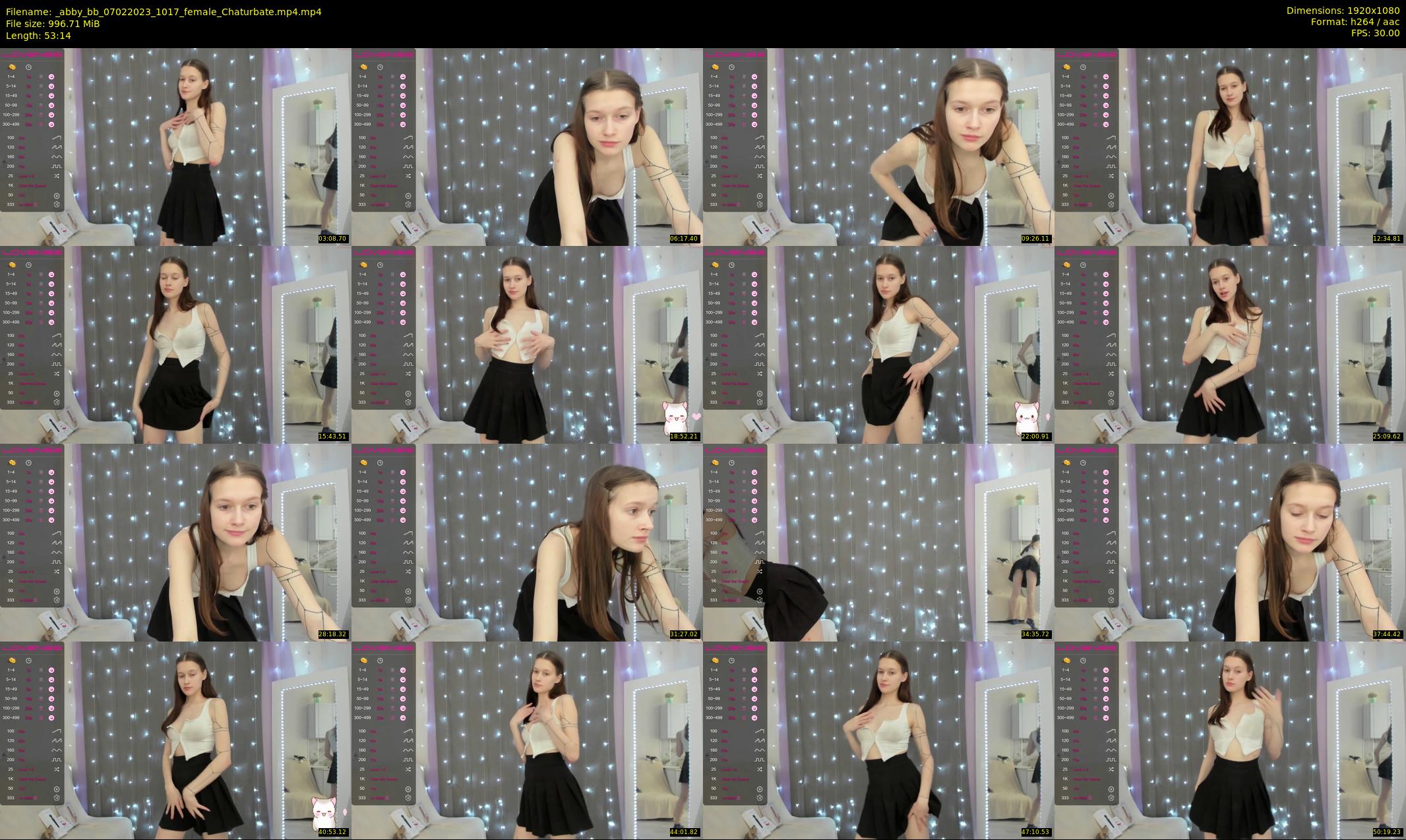 _abby_bb — 54 minute Chaturbate female cam show recording, 1080p, Feb 7, 2023