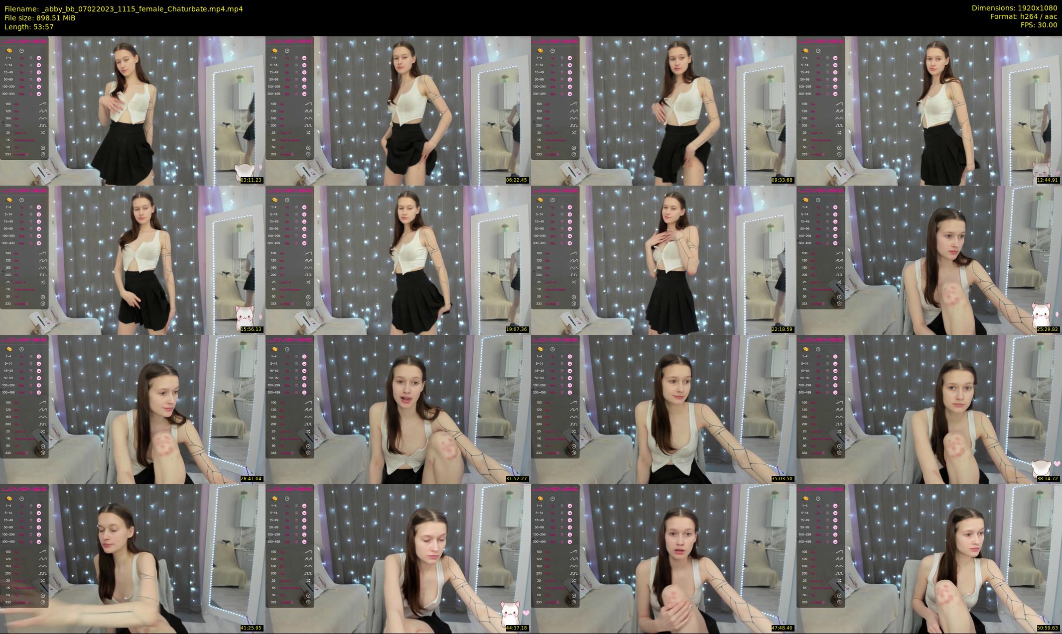 _abby_bb — 54 minute Chaturbate female cam show recording, 1080p, Feb 7, 2023