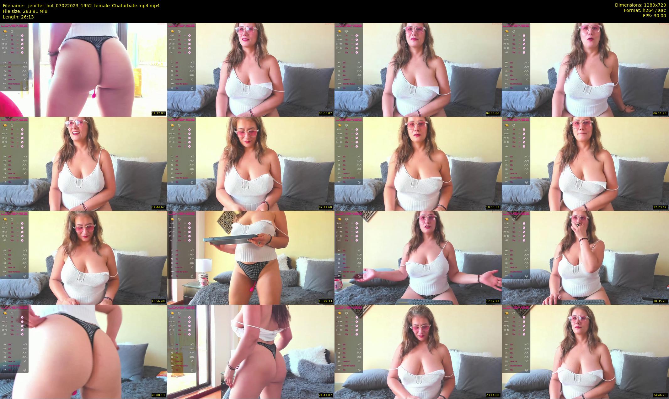 _jeniffer_hot — 27 minute Chaturbate female cam show recording, 720p, Feb 7, 2023