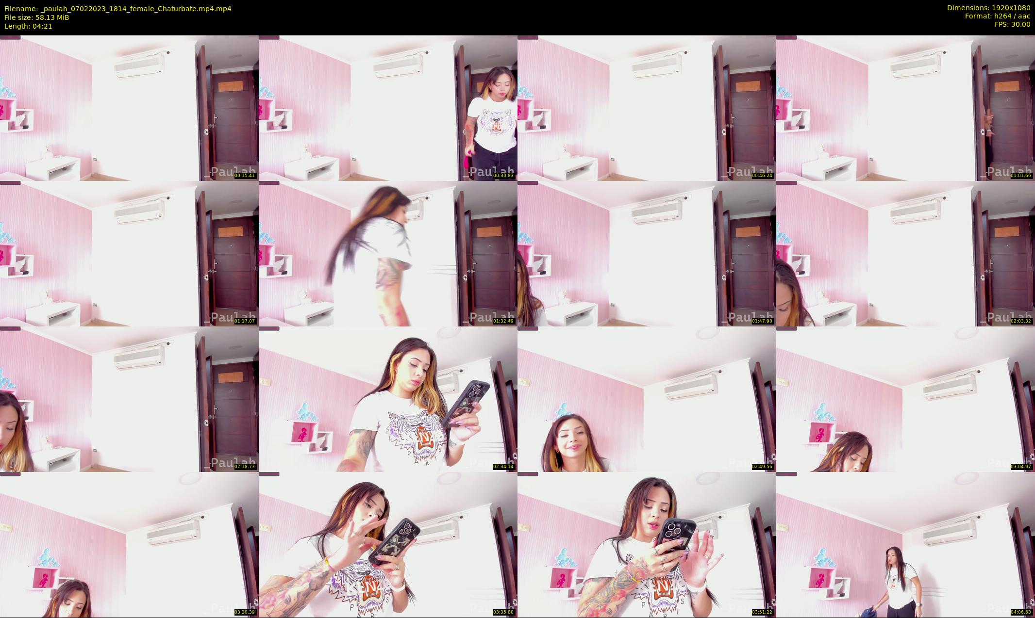 _paulah — 5 minute Chaturbate female cam show recording, 1080p, Feb 7, 2023