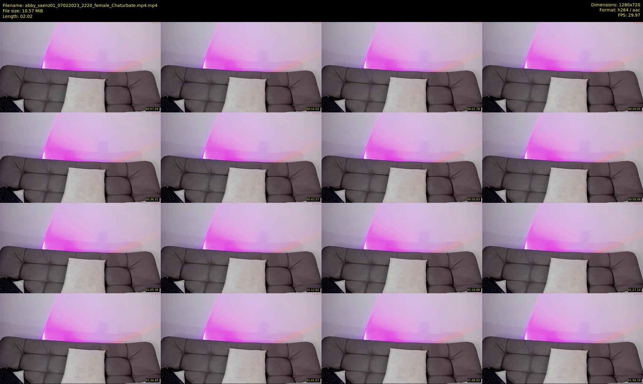 abby_saenz01 — 3 minute Chaturbate female cam show recording, 720p, Feb 7, 2023