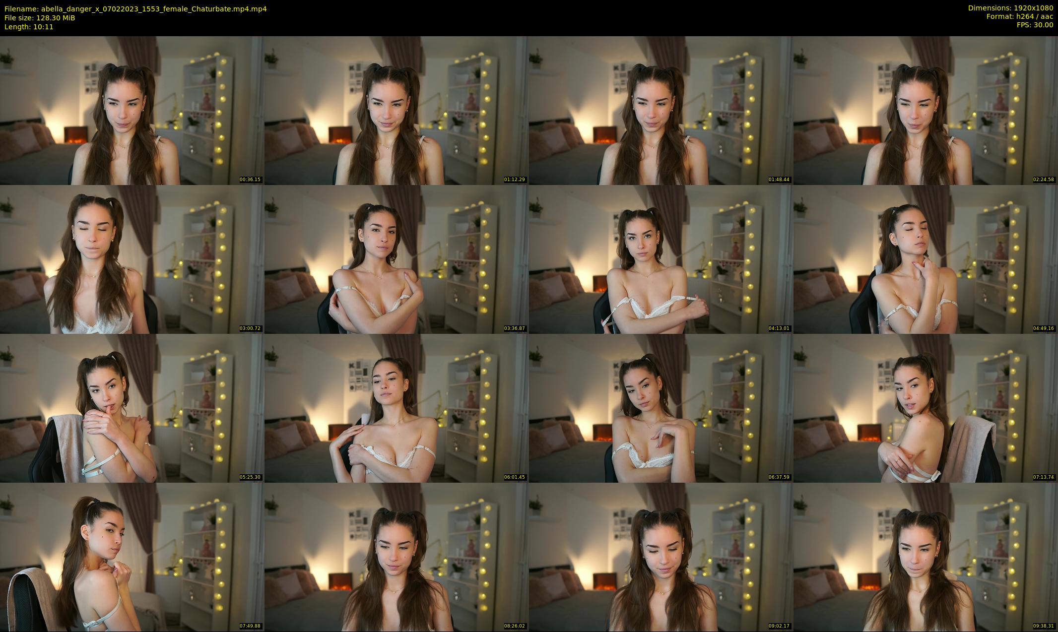 abella_danger_x — 11 minute Chaturbate female cam show recording, 1080p, Feb 7, 2023