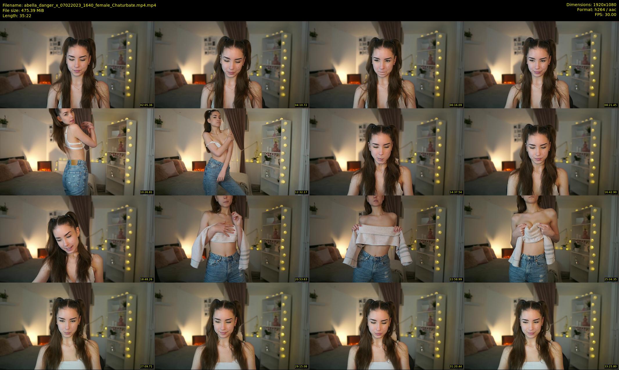 abella_danger_x — 36 minute Chaturbate female cam show recording, 1080p, Feb 7, 2023