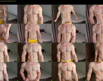 adam_muscle_ — 52 minute Chaturbate male cam show recording, 1080p, Feb 7, 2023