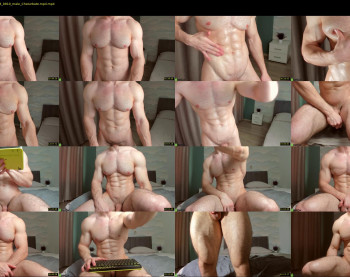 adam_muscle_ — 48 minute Chaturbate male cam show recording, 1080p, Feb 7, 2023