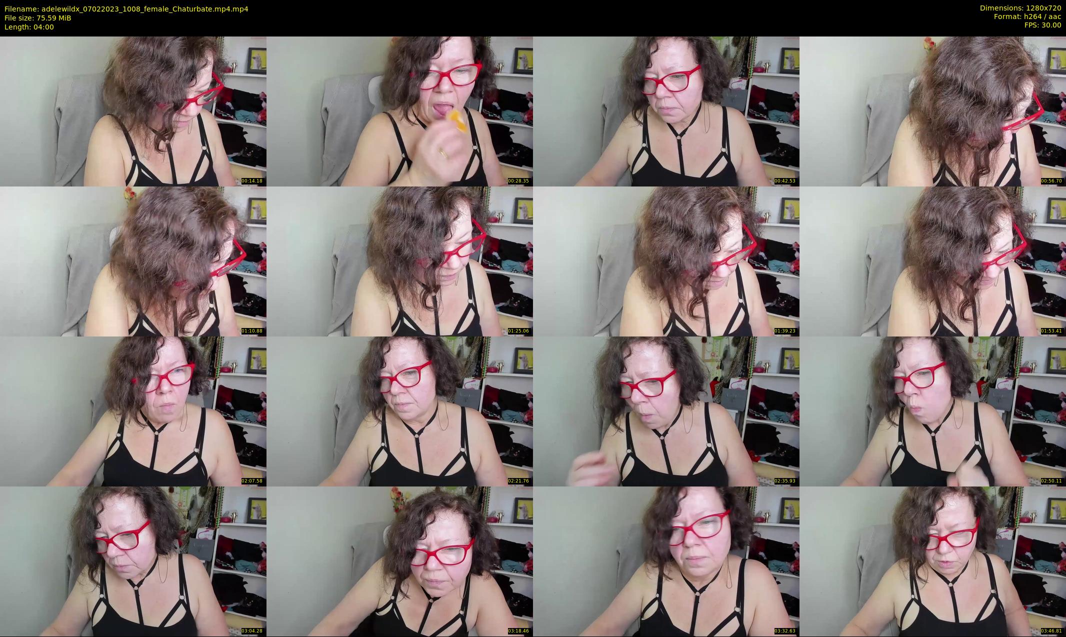 adelewildx — 4 minute Chaturbate female cam show recording, 720p, Feb 7, 2023