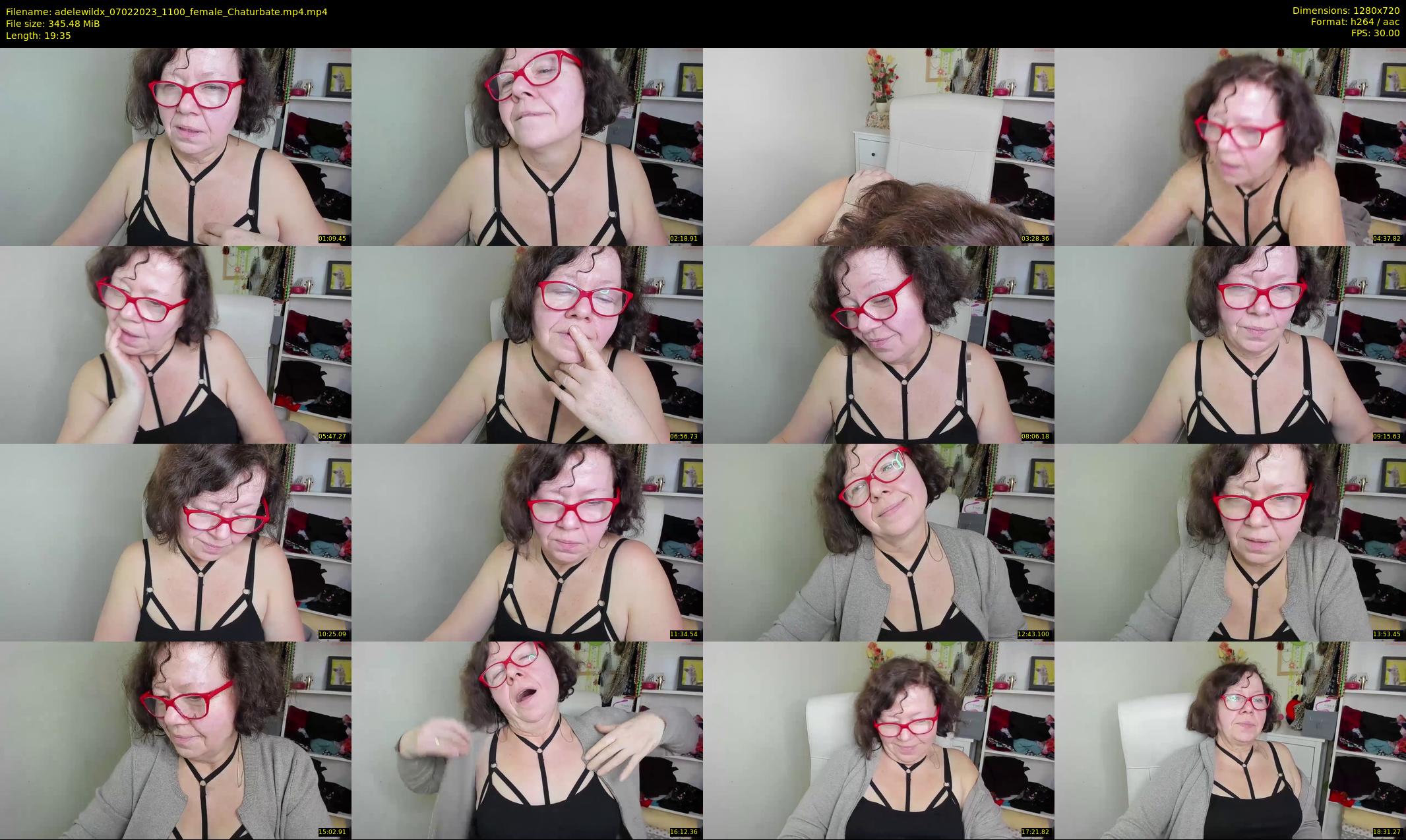 adelewildx — 20 minute Chaturbate female cam show recording, 720p, Feb 7, 2023