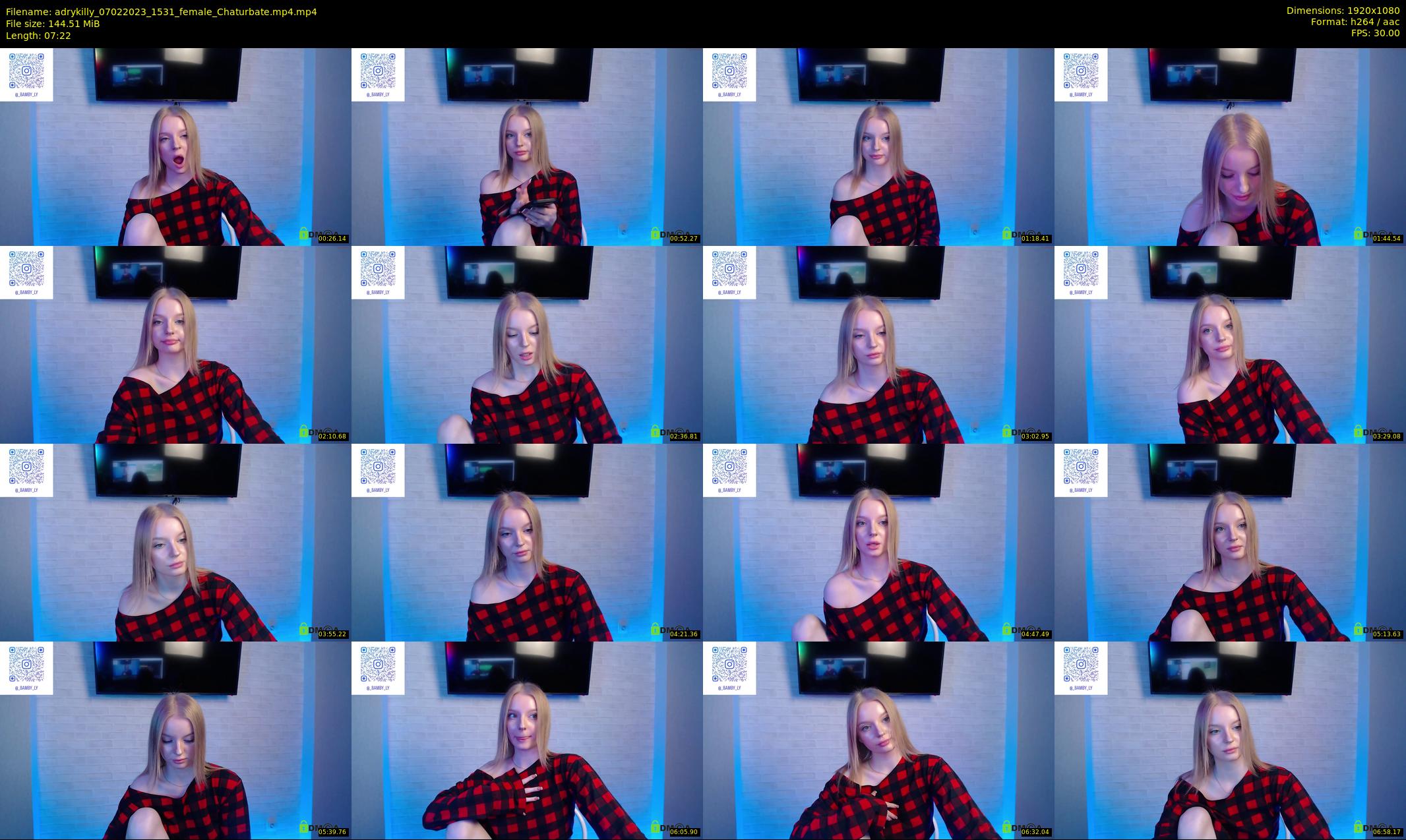 adrykilly — 8 minute Chaturbate female cam show recording, 1080p, Feb 7, 2023