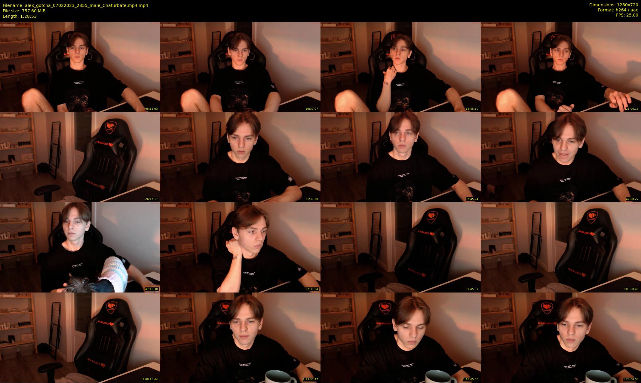 alex_gotcha — 89 minute Chaturbate male cam show recording, 720p, Feb 7, 2023