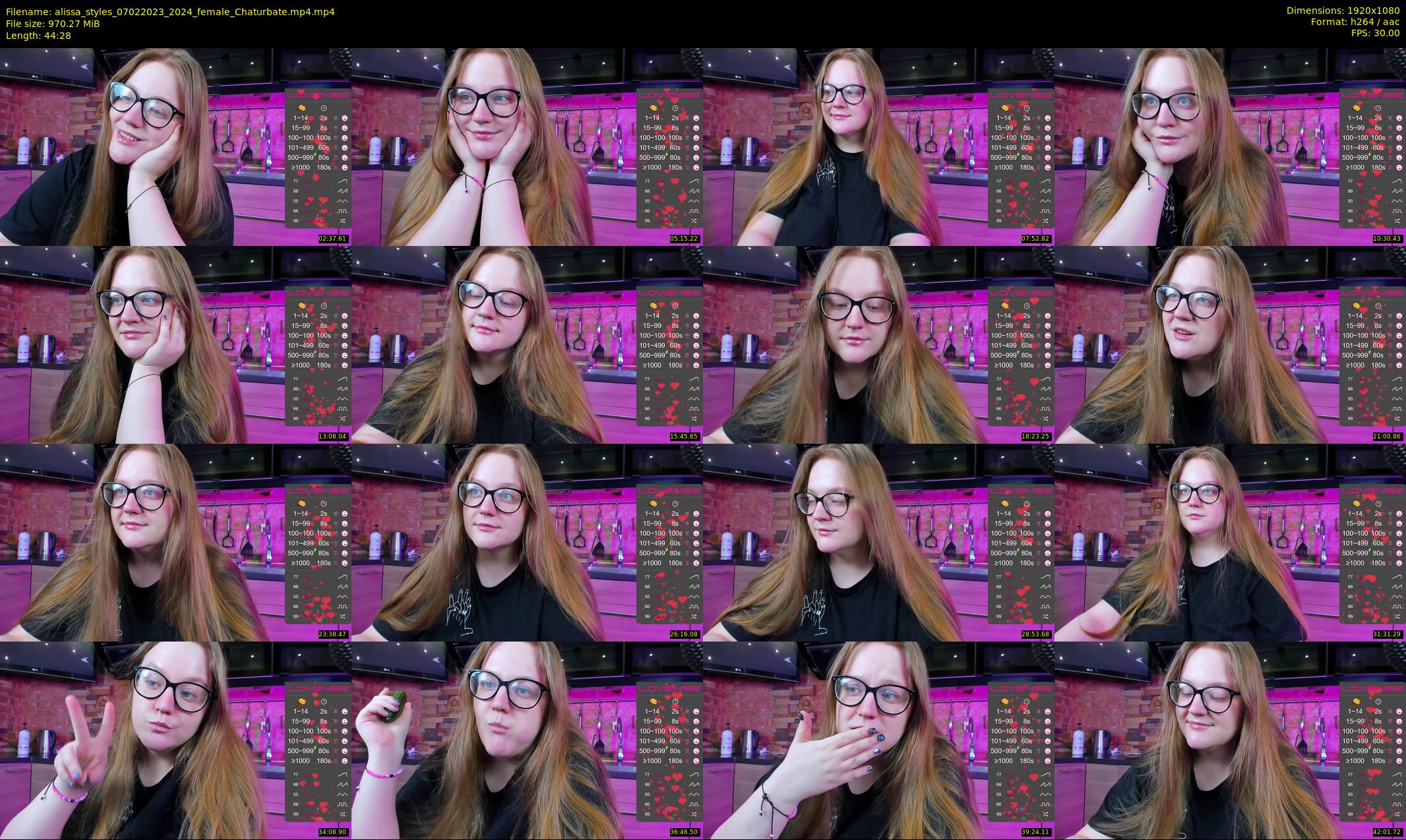 alissa_styles — 45 minute Chaturbate female cam show recording, 1080p, Feb 7, 2023