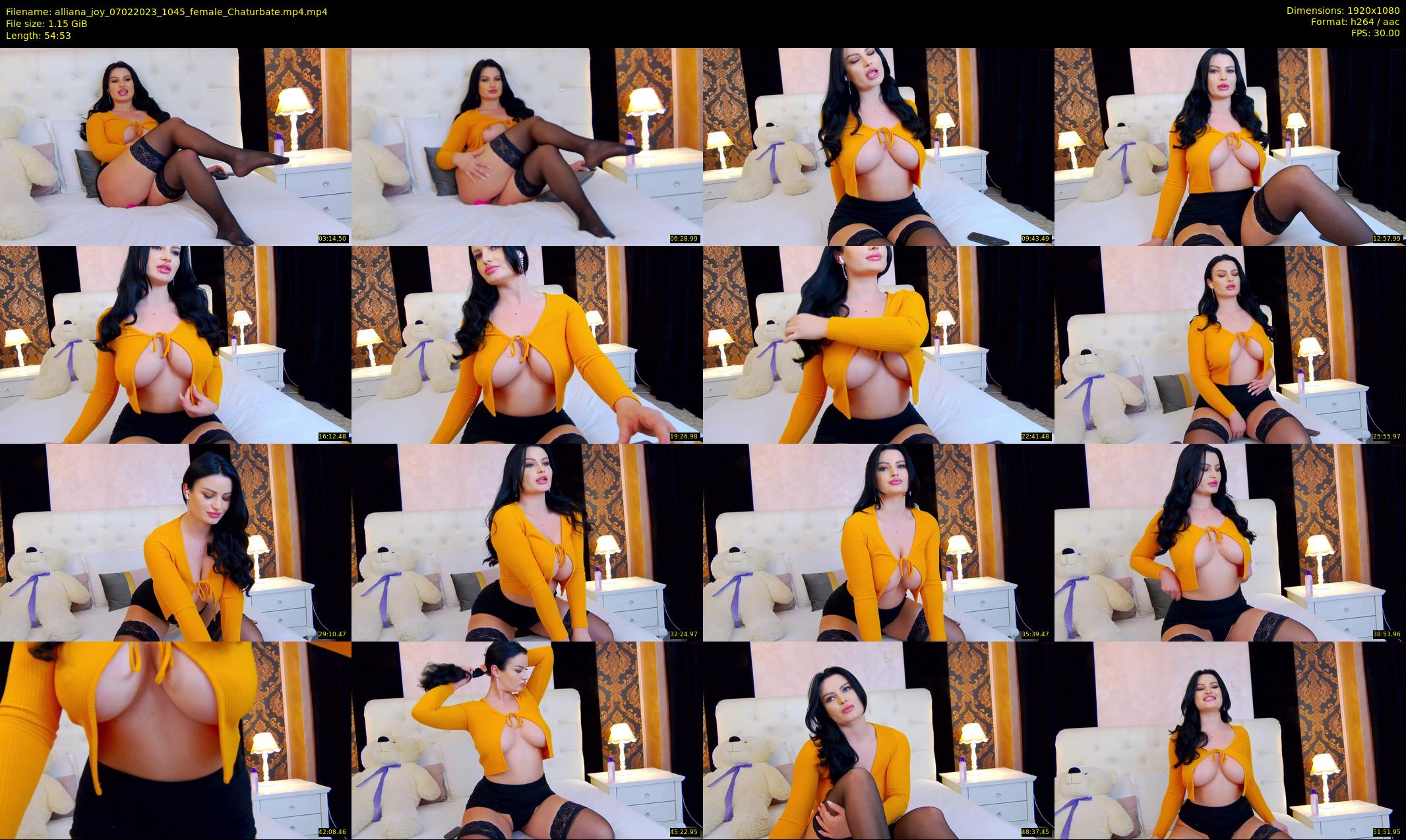 alliana_joy — 55 minute Chaturbate female cam show recording, 1080p, Feb 7, 2023