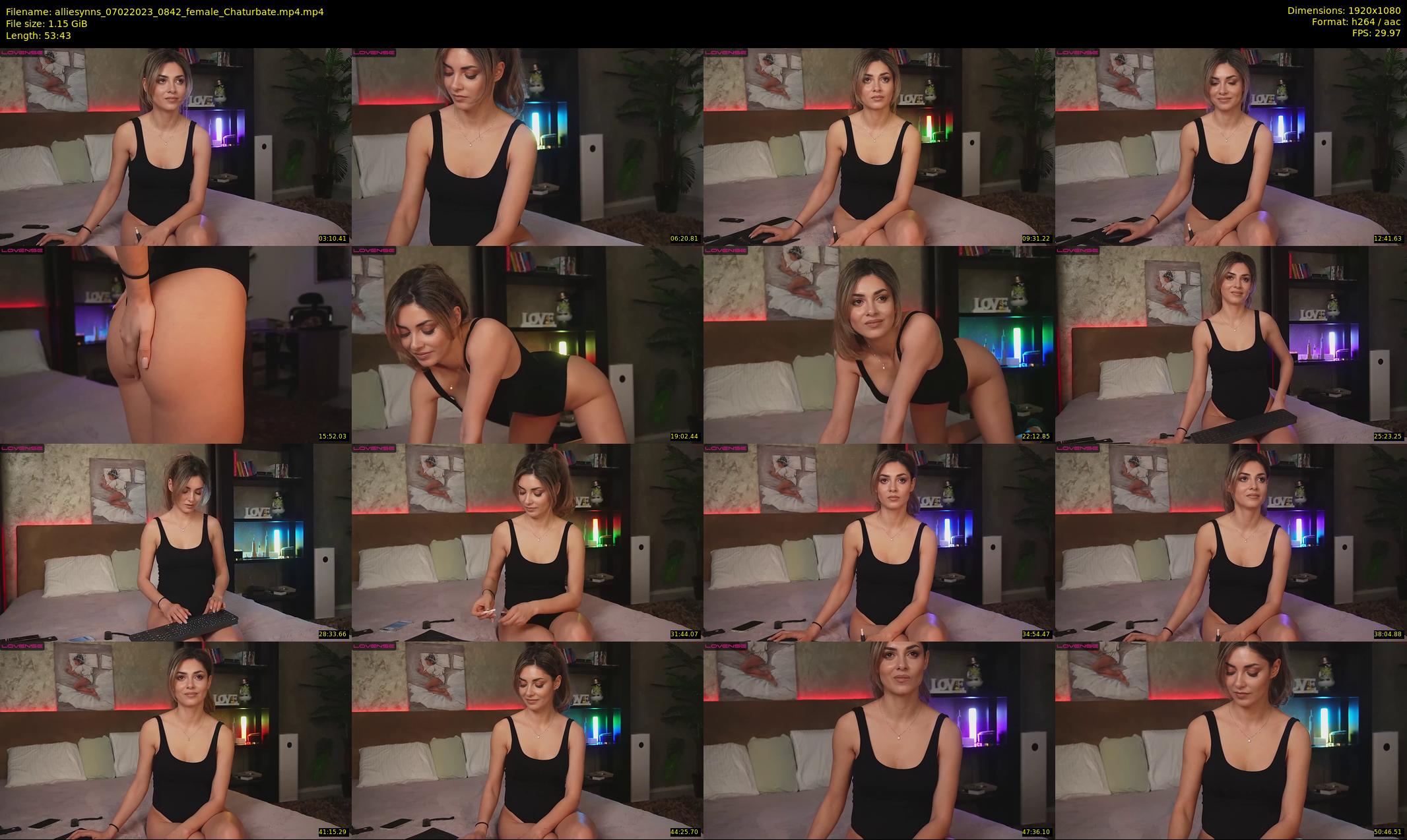 alliesynns — 54 minute Chaturbate female cam show recording, 1080p, Feb 7, 2023