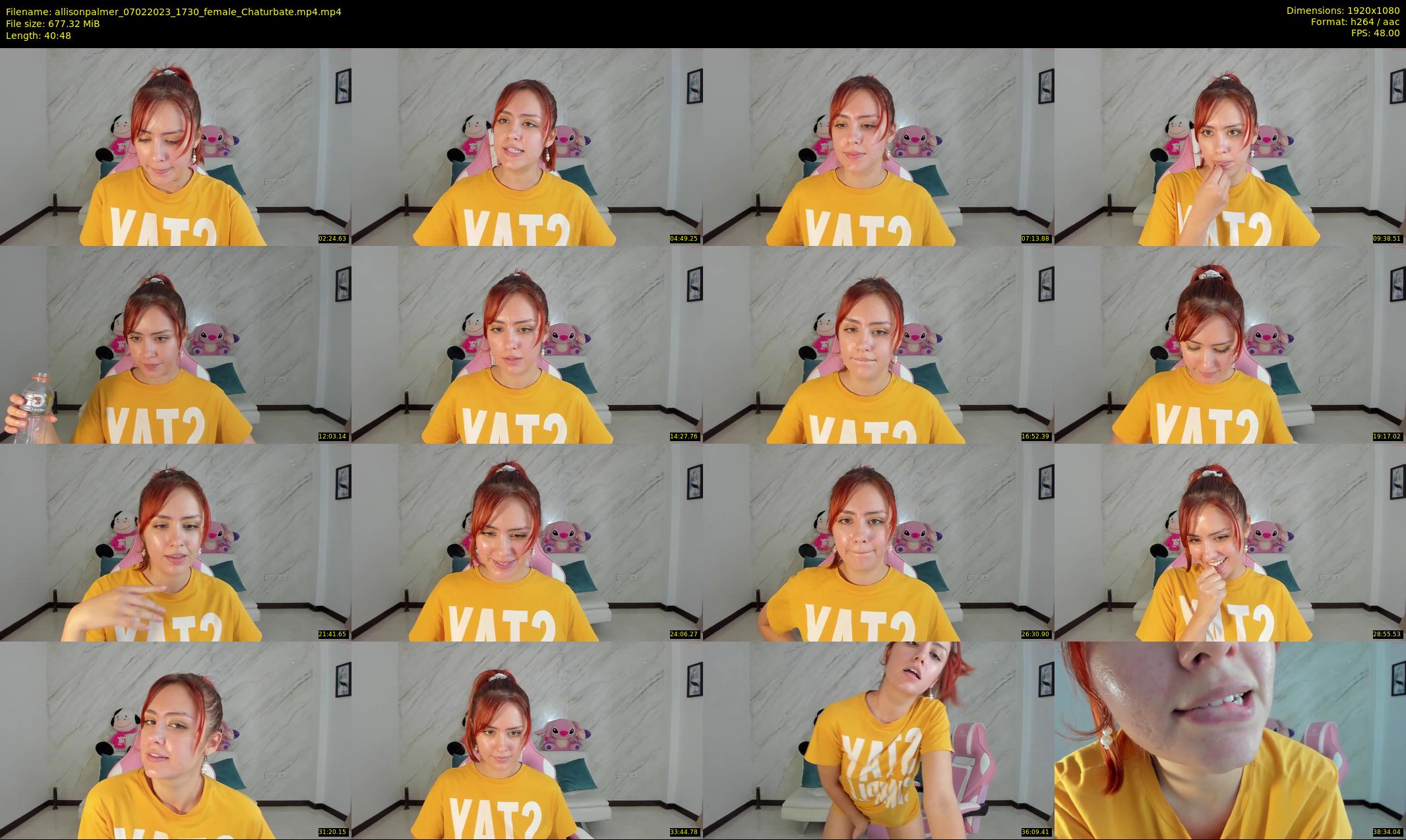 allisonpalmer — 41 minute Chaturbate female cam show recording, 1080p, Feb 7, 2023