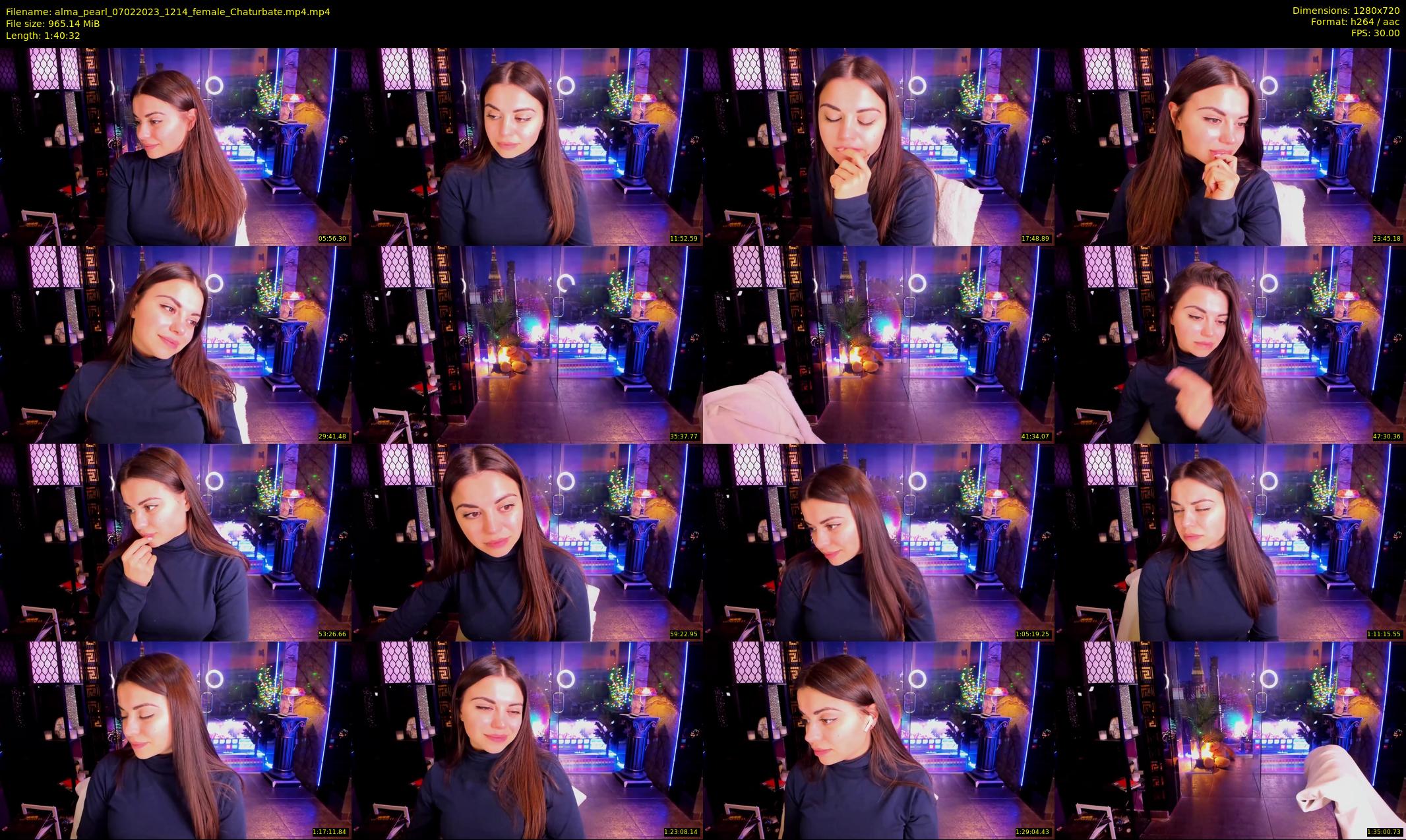 alma_pearl — 101 minute Chaturbate female cam show recording, 720p, Feb 7, 2023