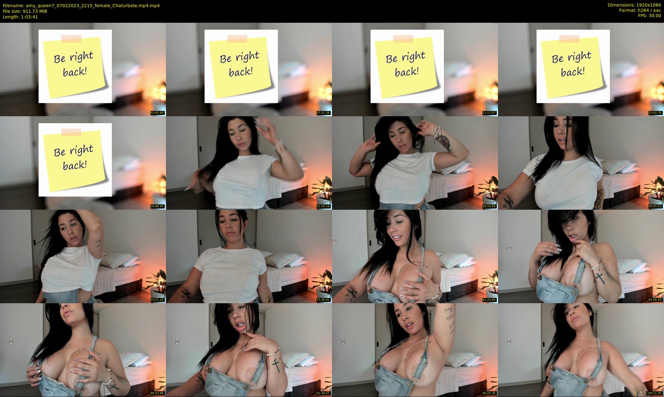 amy_queen7 — 64 minute Chaturbate female cam show recording, 1080p, Feb 7, 2023