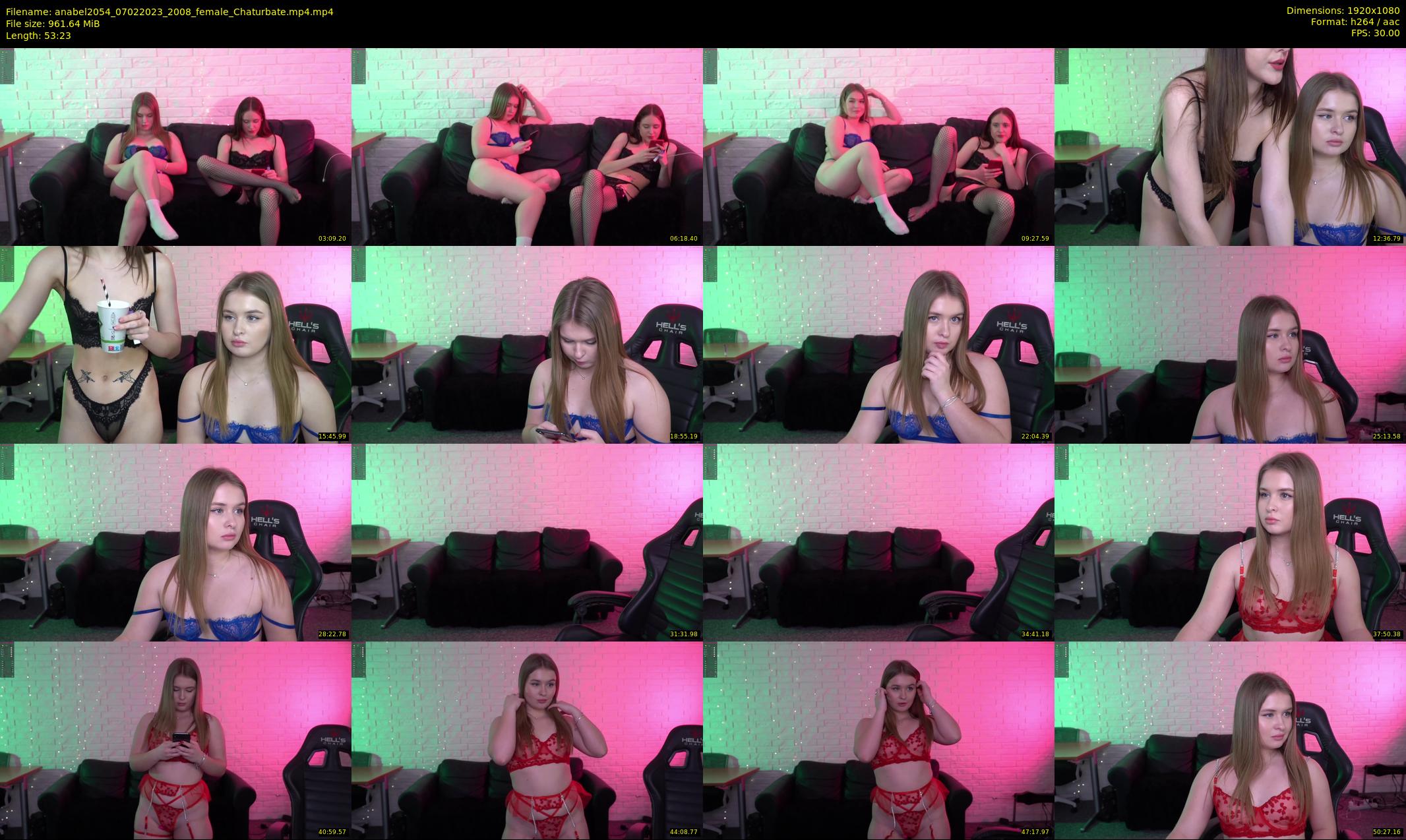 anabel2054 — 54 minute Chaturbate female cam show recording, 1080p, Feb 7, 2023