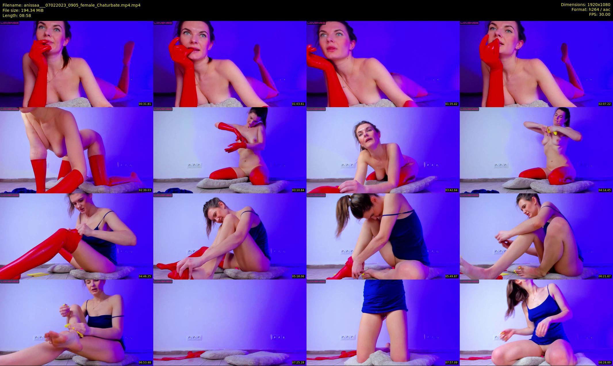 anissaa__ — 9 minute Chaturbate female cam show recording, 1080p, Feb 7, 2023