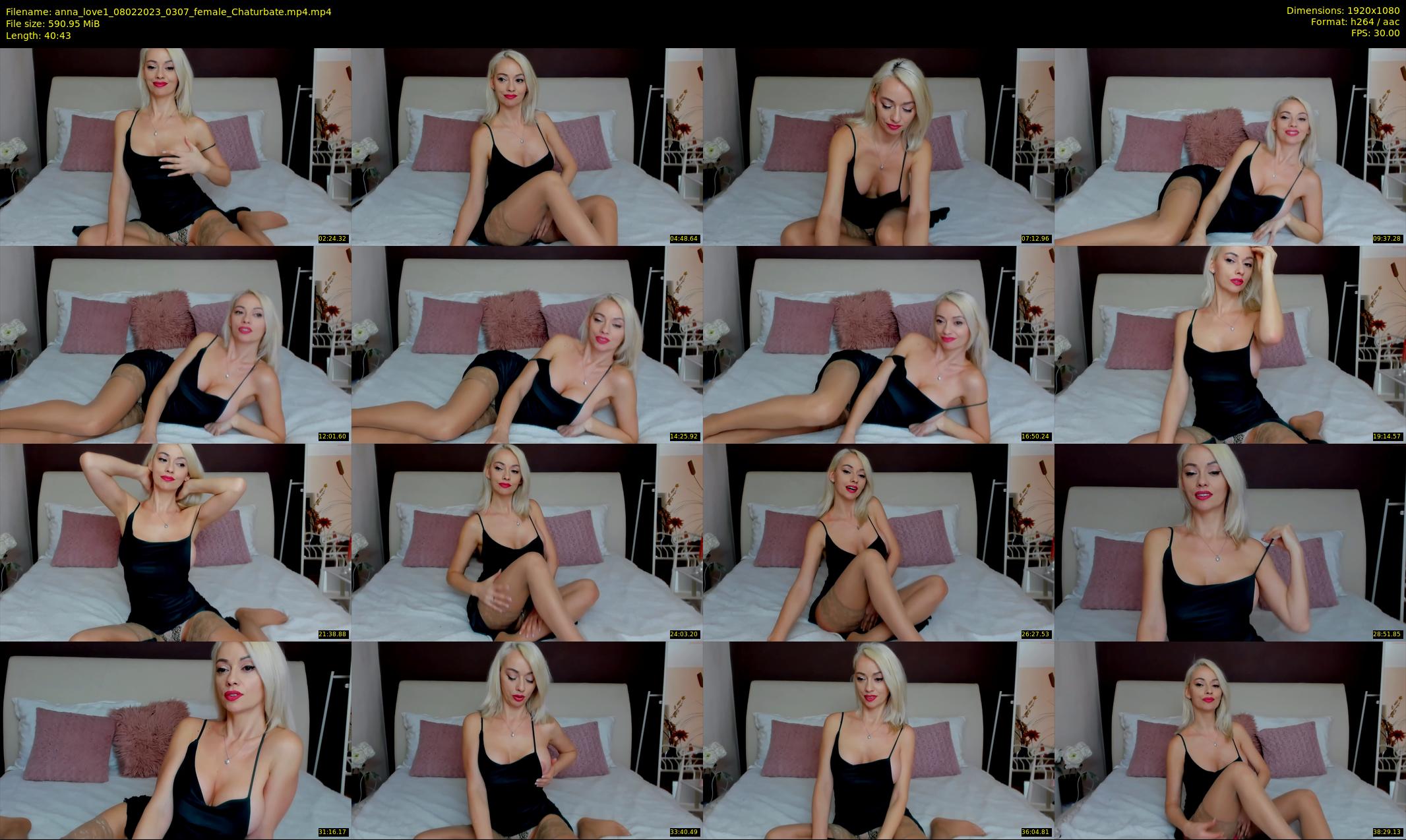 anna_love1 — 41 minute Chaturbate female cam show recording, 1080p, Feb 8, 2023