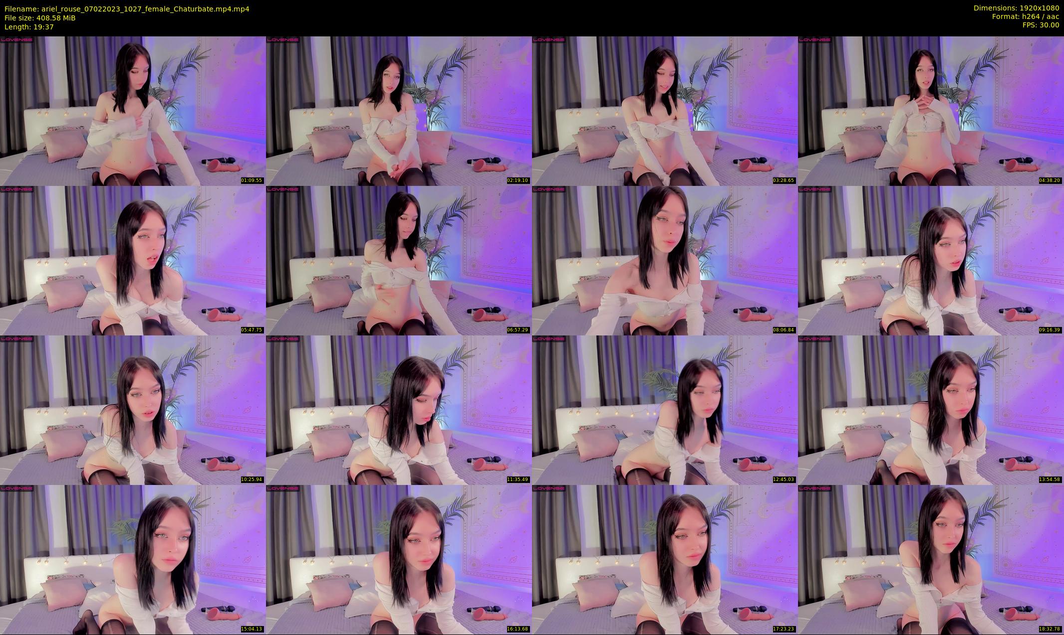 ariel_rouse — 20 minute Chaturbate female cam show recording, 1080p, Feb 7, 2023
