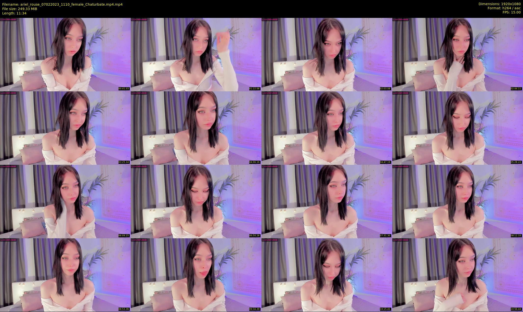 ariel_rouse — 12 minute Chaturbate female cam show recording, 1080p, Feb 7, 2023